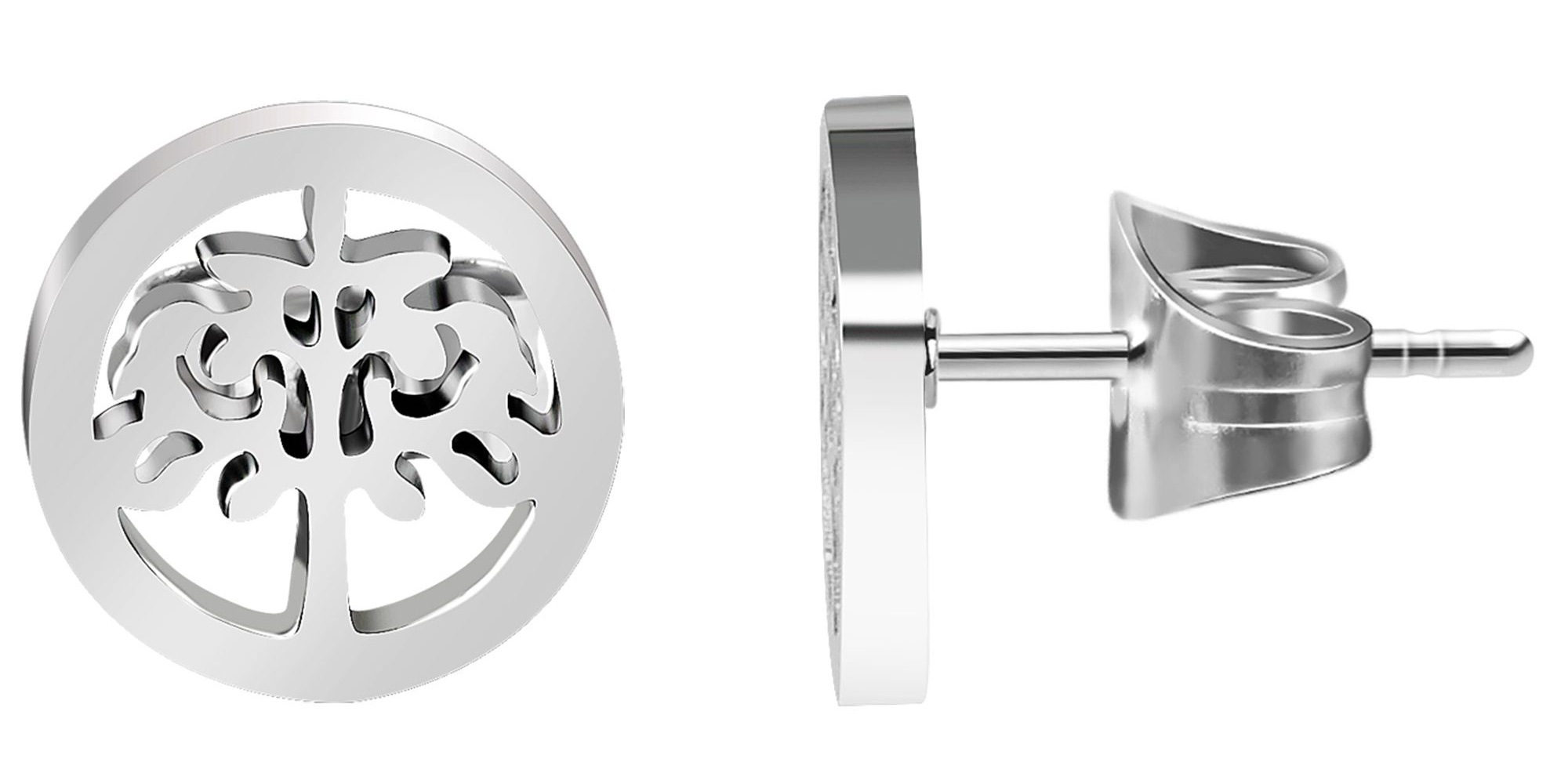 Adelia´s Paar Ohrhänger "Damen Ohrringe – Ohrstecker Lebensbaum aus Edelsta günstig online kaufen