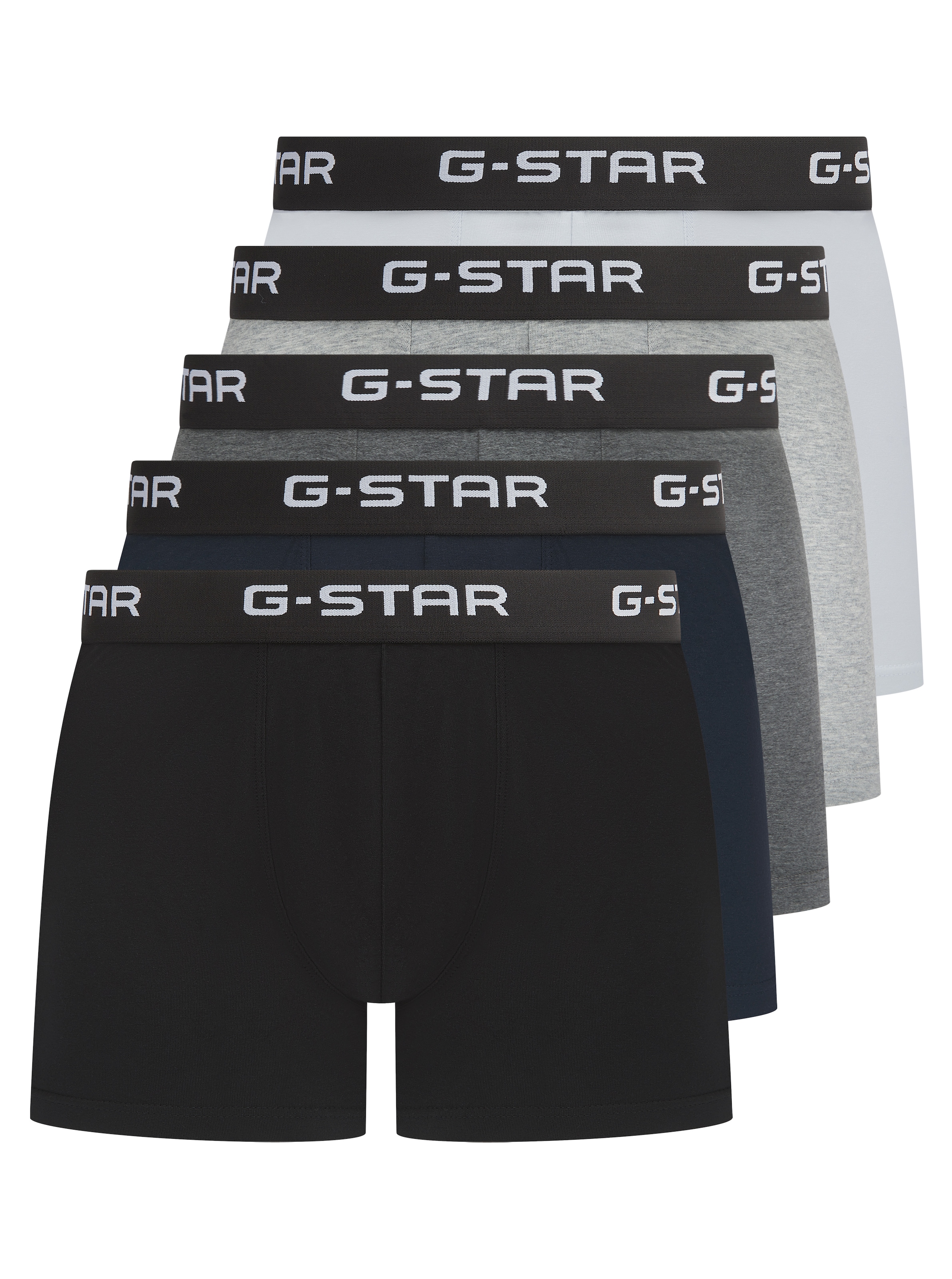 G-STAR Boxershorts »MAIZE, 5 PACK TRUNKS« Packung, 5 Stk. mit Logobund
