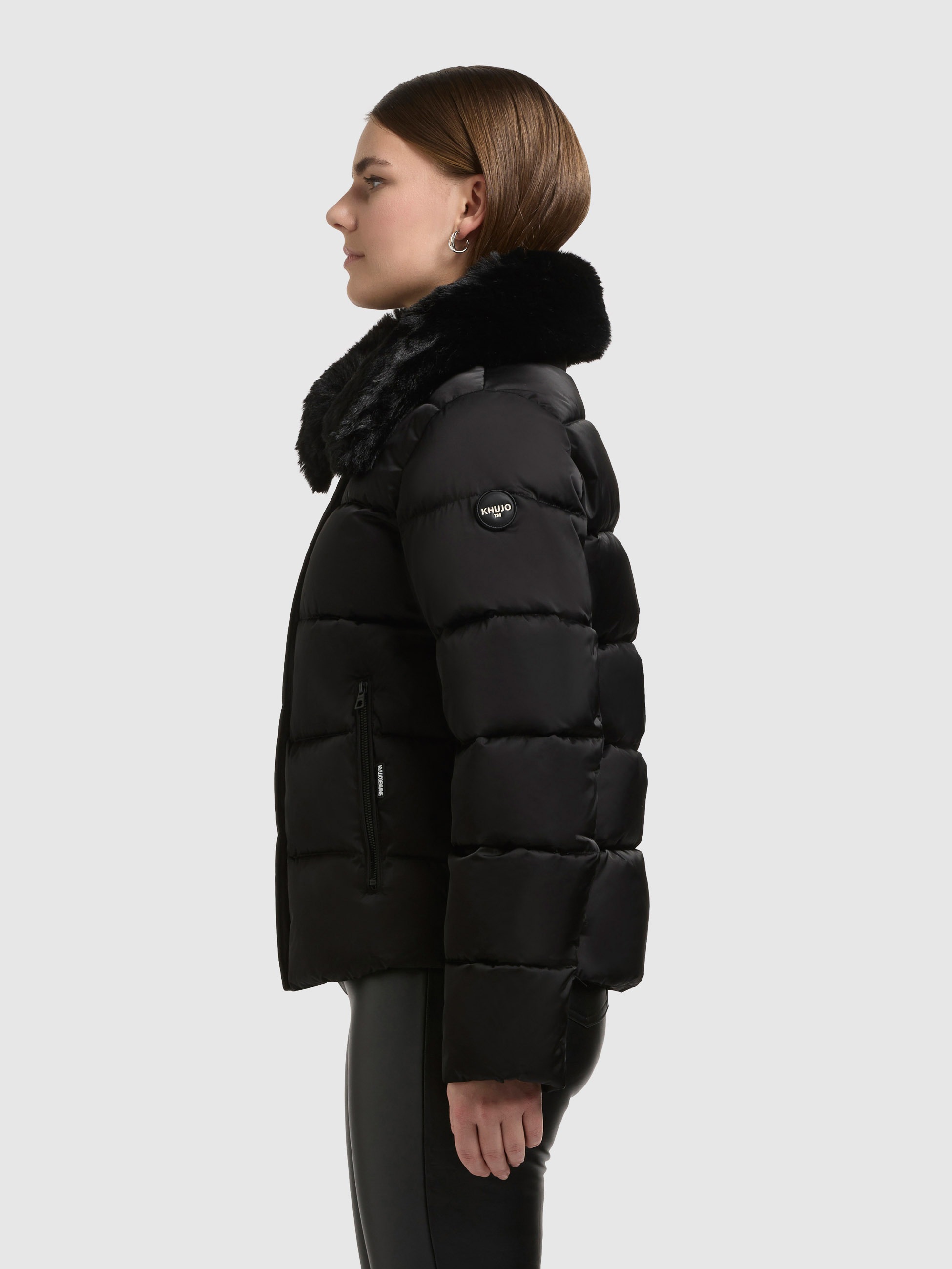 khujo Steppjacke »CLIA« ohne Kapuze