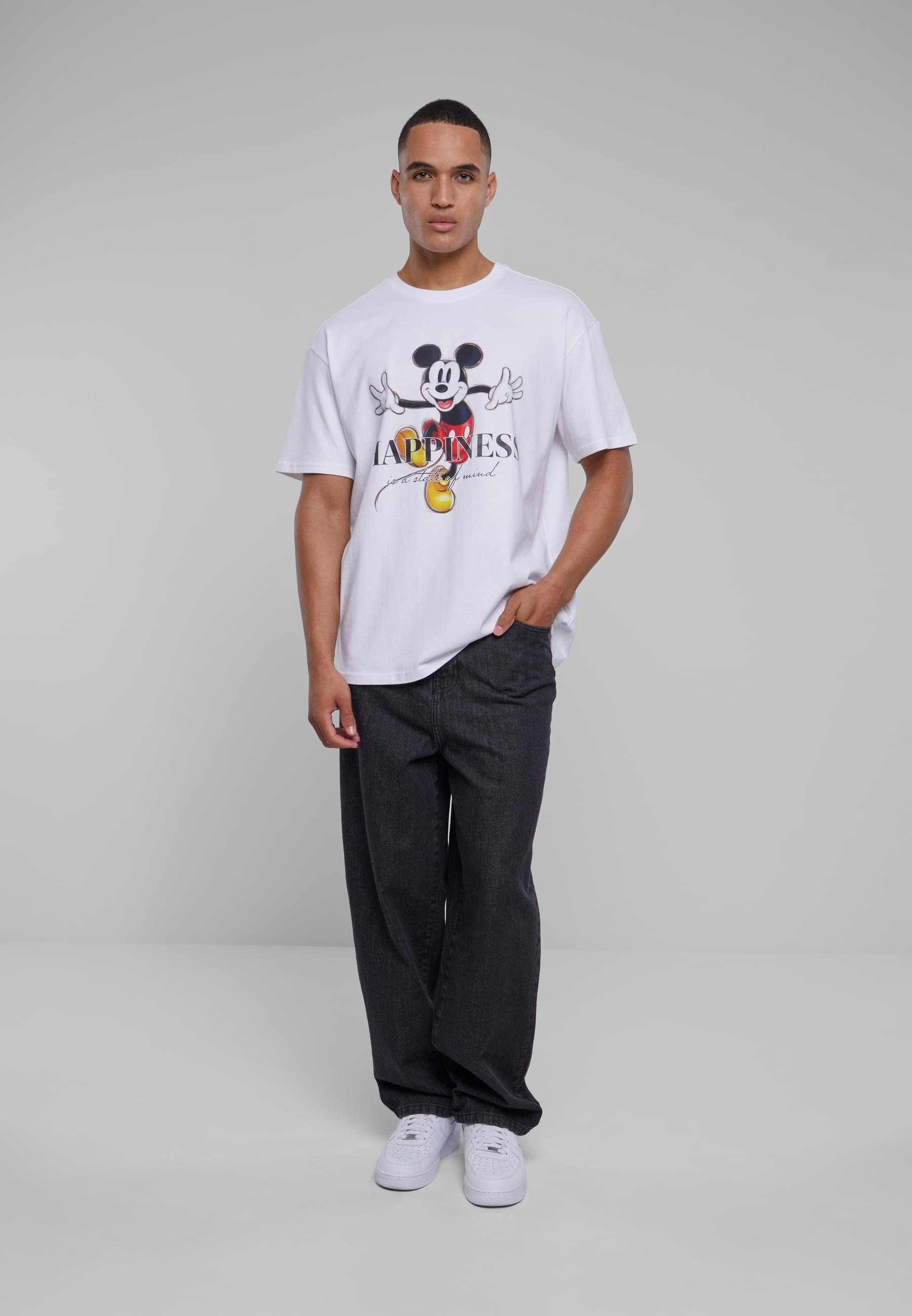 Upscale by Mister Tee T-Shirt »Unisex Disney 100 Mickey Happiness Oversize  Tee«, (1 tlg.) online kaufen | BAUR