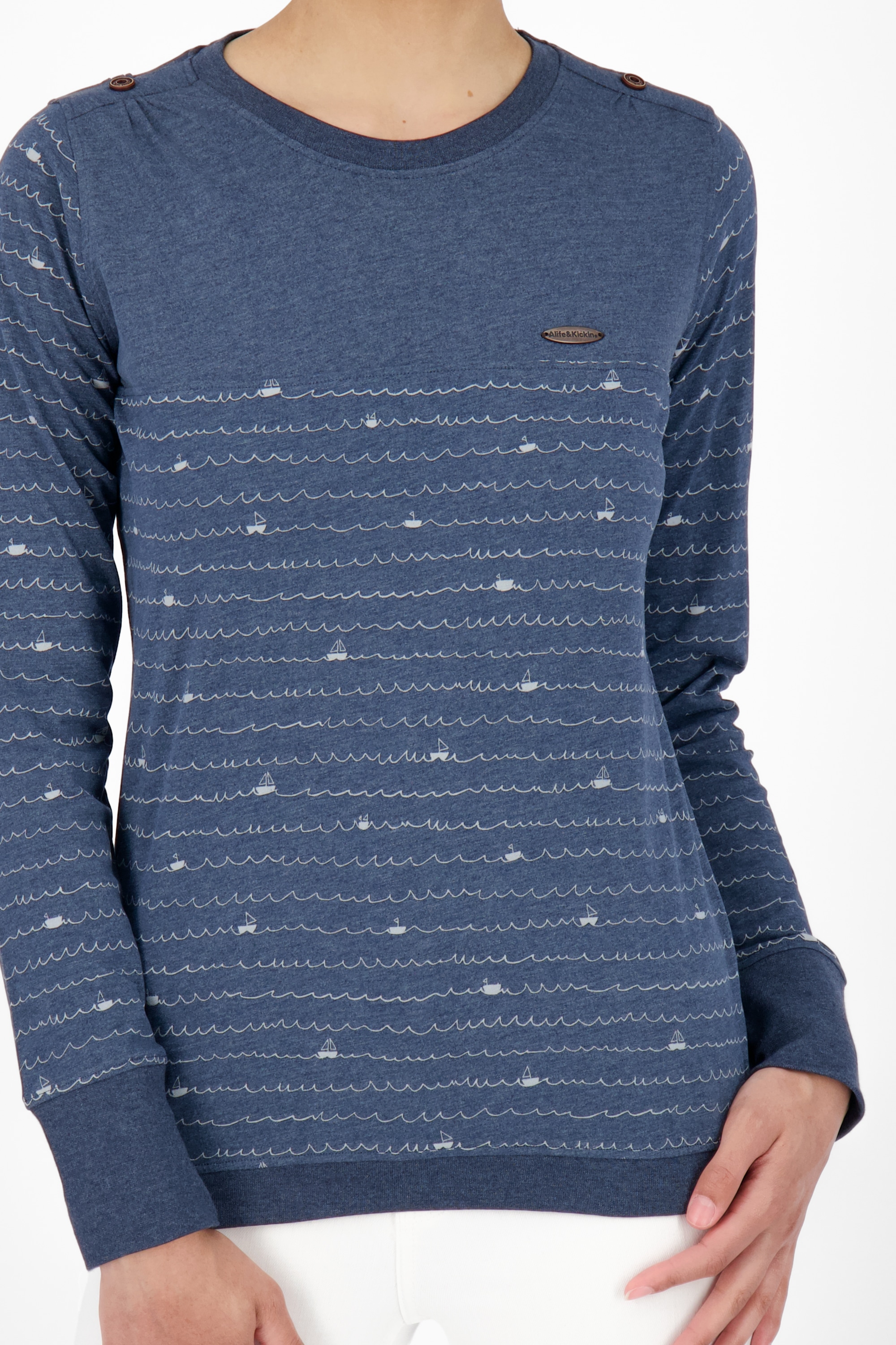 Alife & Kickin Langarmshirt »Damen LeonieAK B«