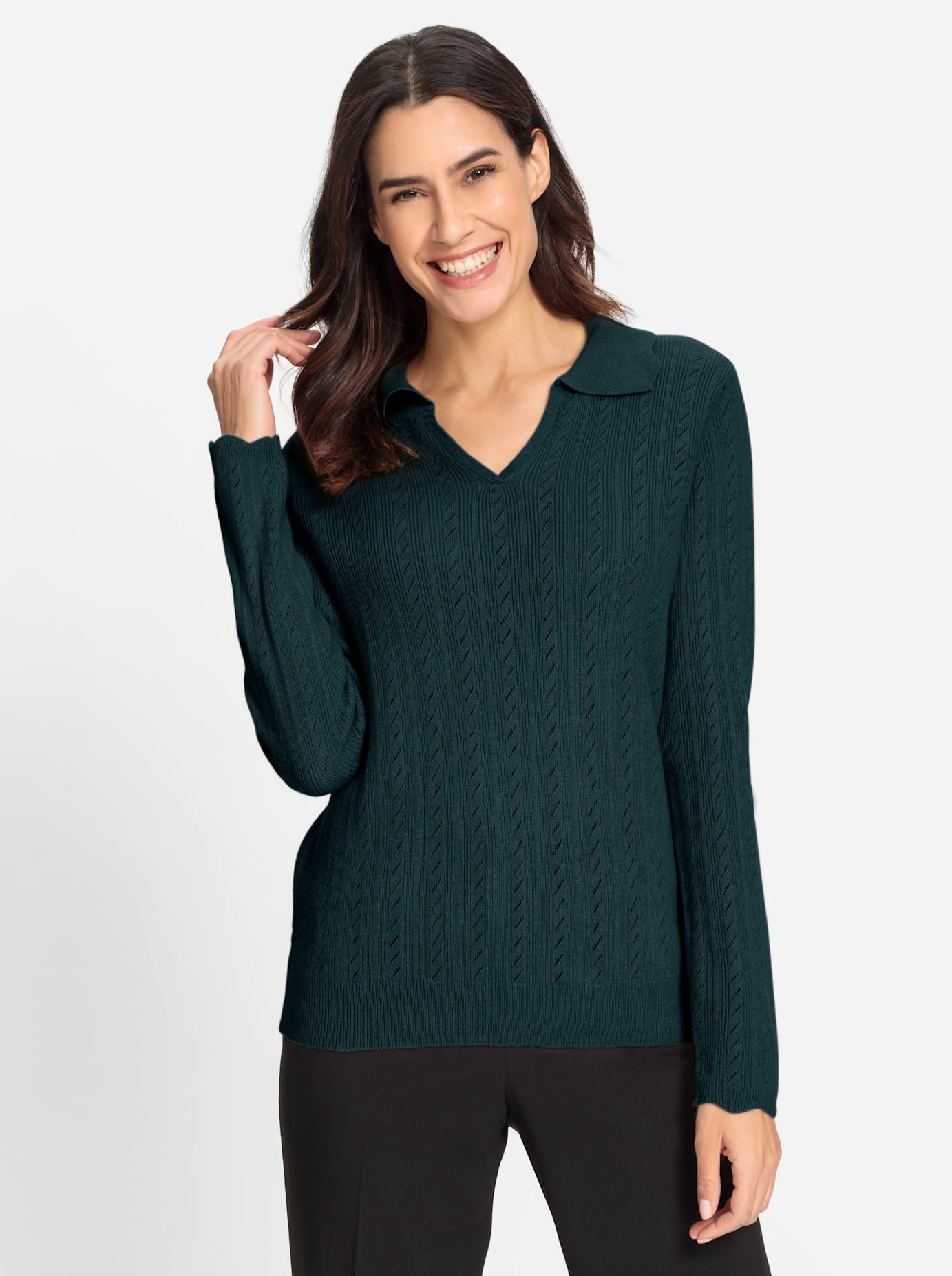 Inspirationen Polokragenpullover "Polopullover" günstig online kaufen