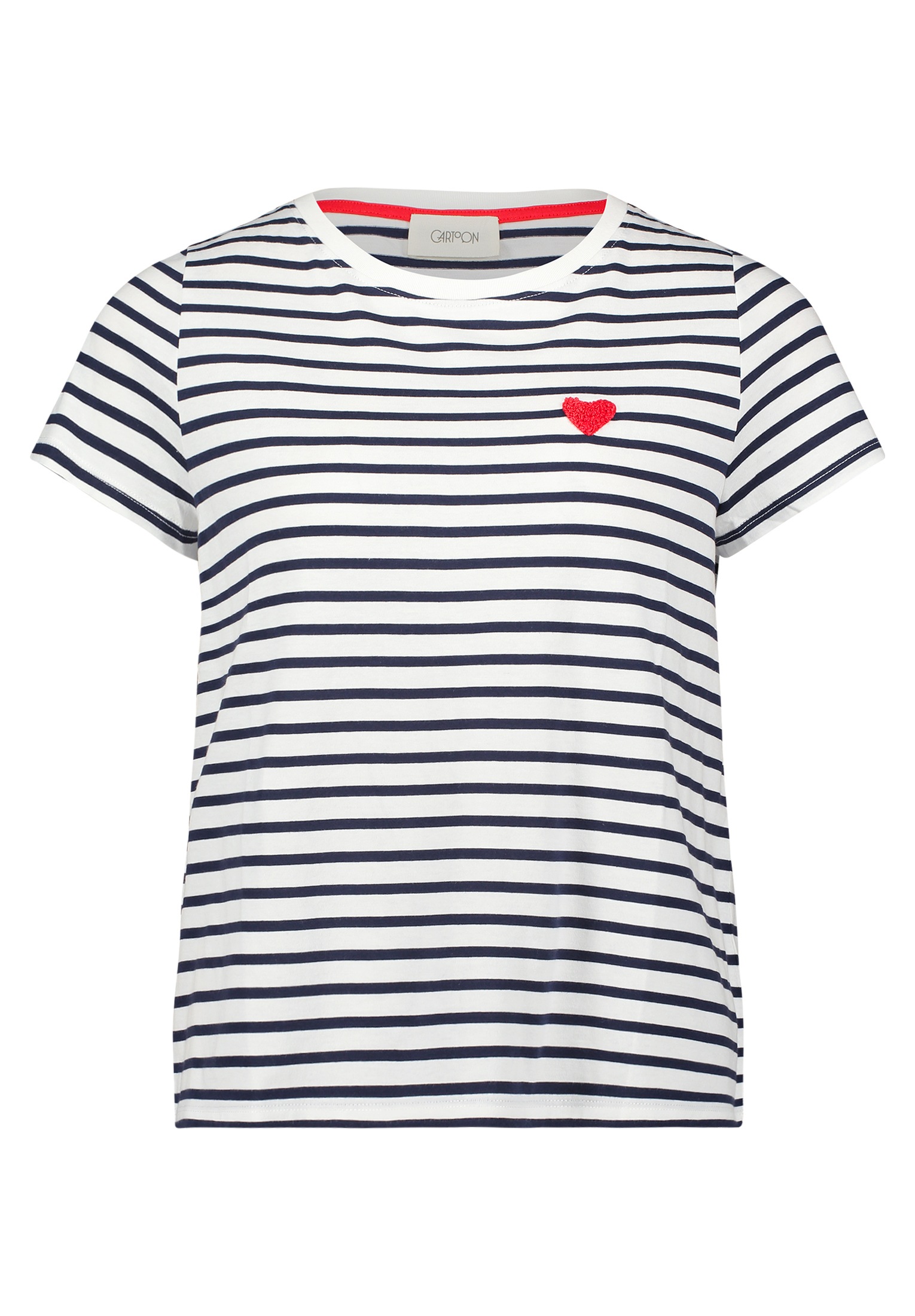 Cartoon Kurzarmshirt »Damen mit Rundhalsausschnitt« 1