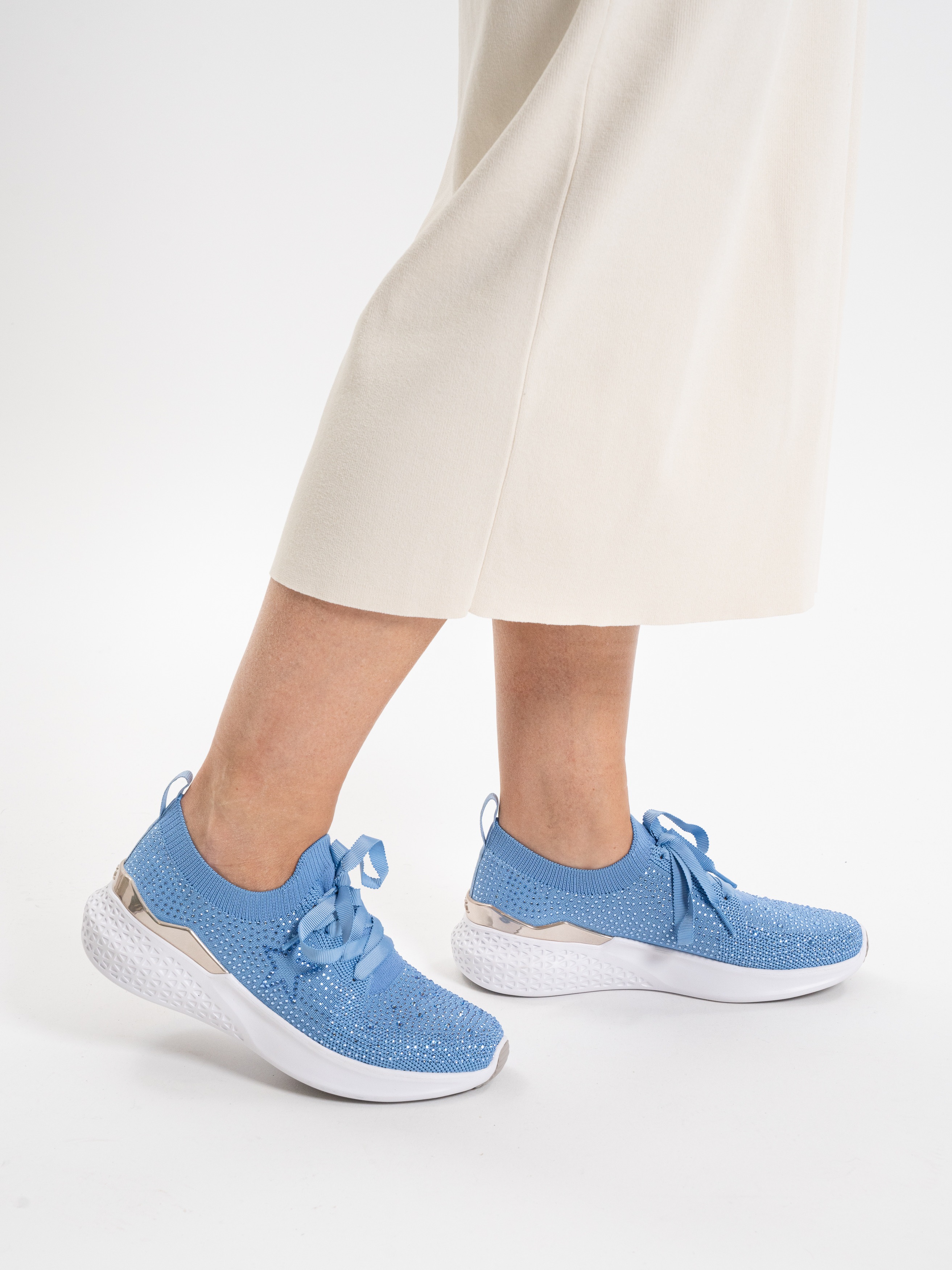Thumbnail - Ara Slip-On Sneaker "MAYA", Schnürschuh, Slipper in Strickoptik, H-Weite