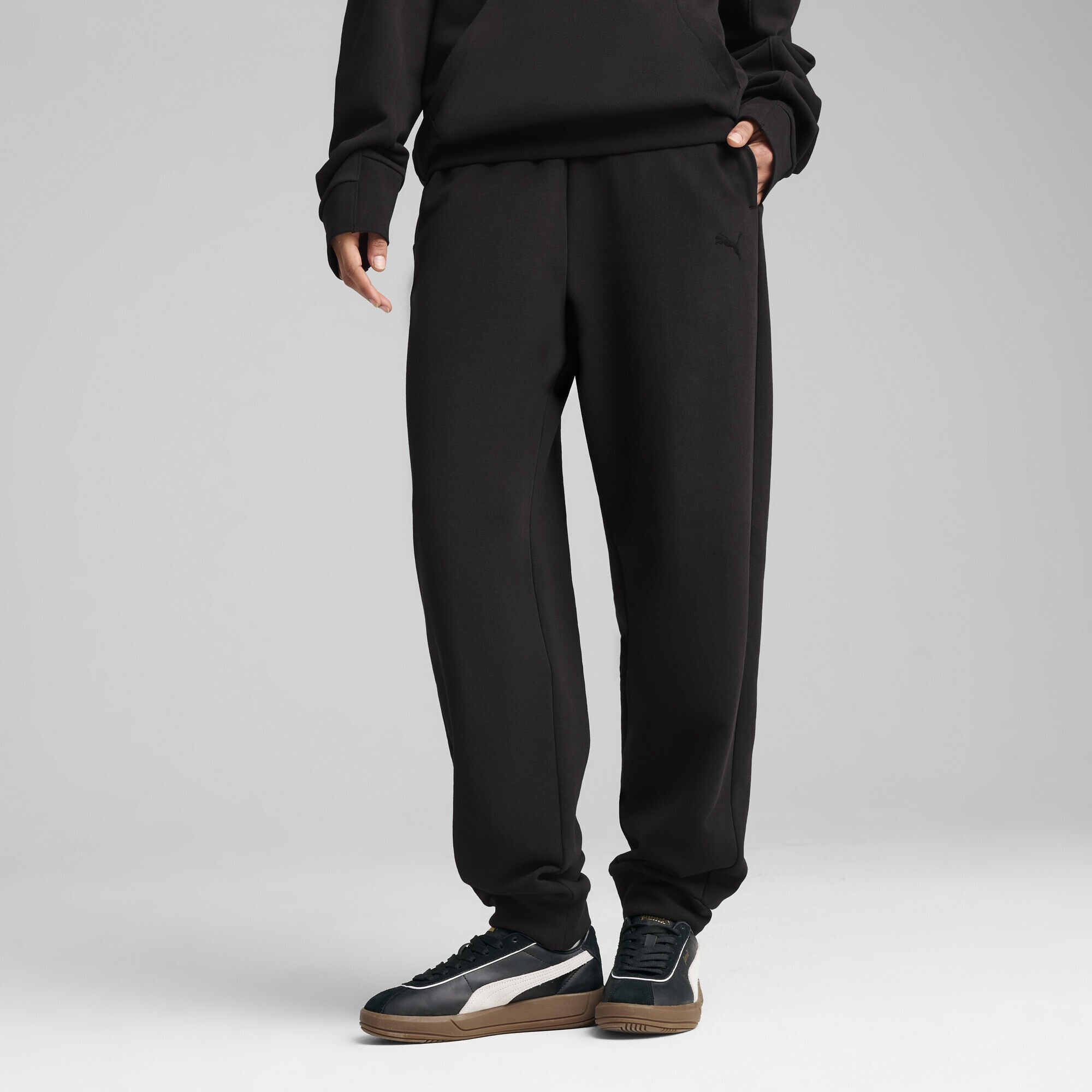 PUMA Sporthose »HER Comfort Hochgeschnittene Jogginghose Damen«