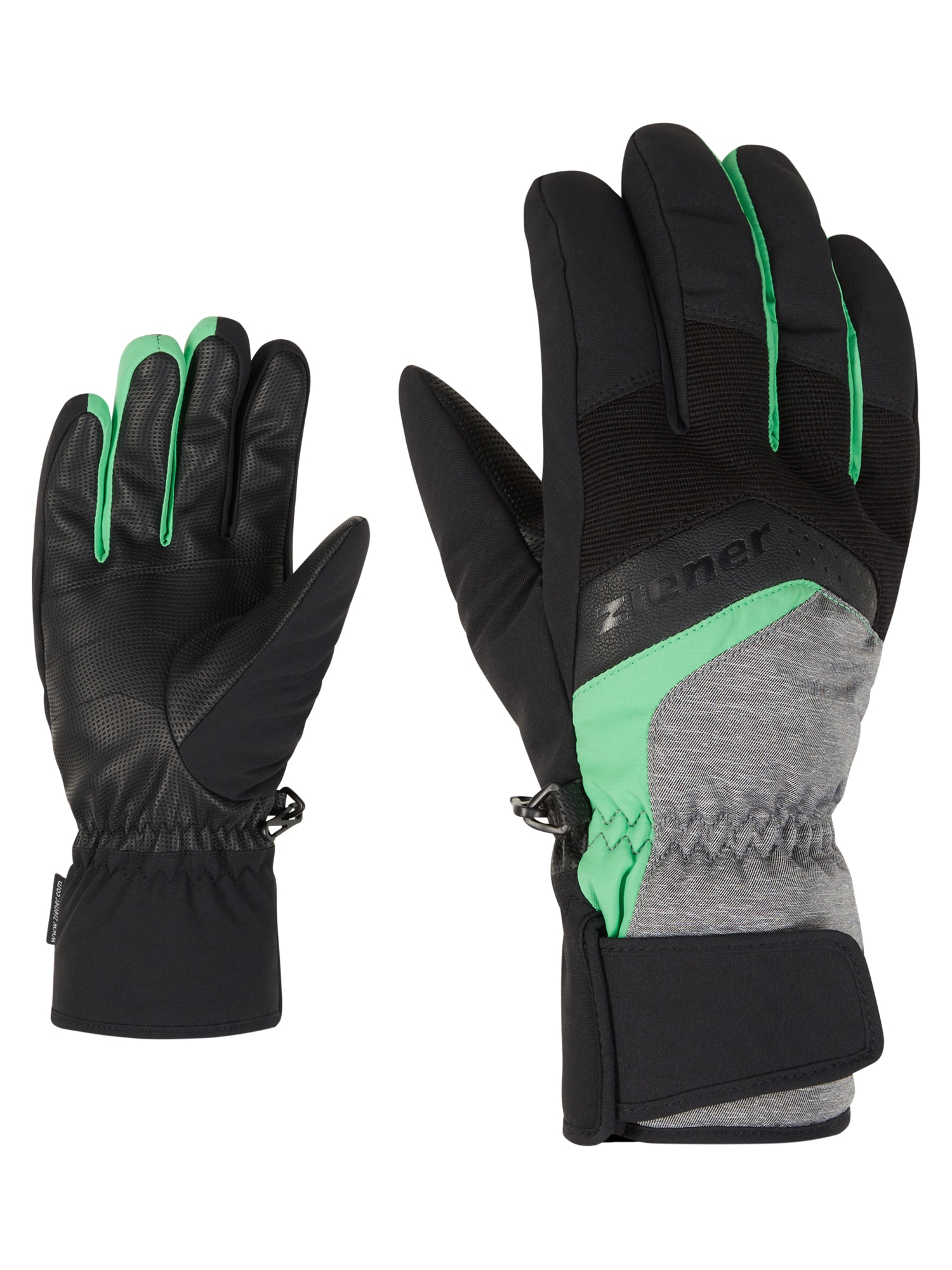 Ziener Skihandschuhe "GABINO-Z" wasserabweisend, windabweisend, atmungsaktiv