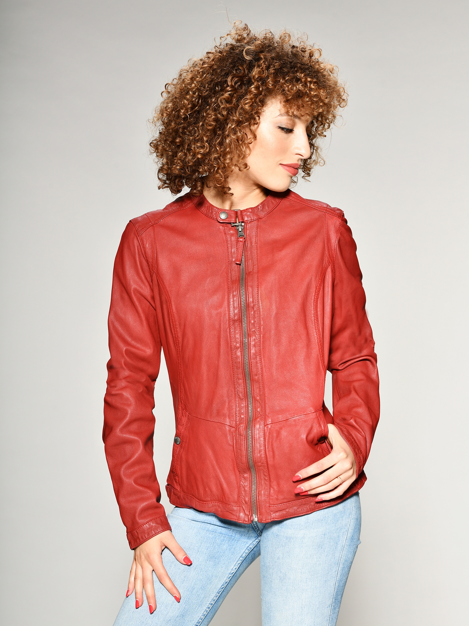 Lederjacke »Joana«