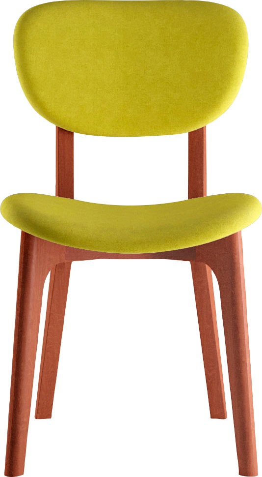 Thumbnail - Home affaire Stuhl "COZY Made in Italy" (Set) 2 Stk.Gestell in Buche, Kirsch- oder Nussbaum, Massivholz, Design Stuhl