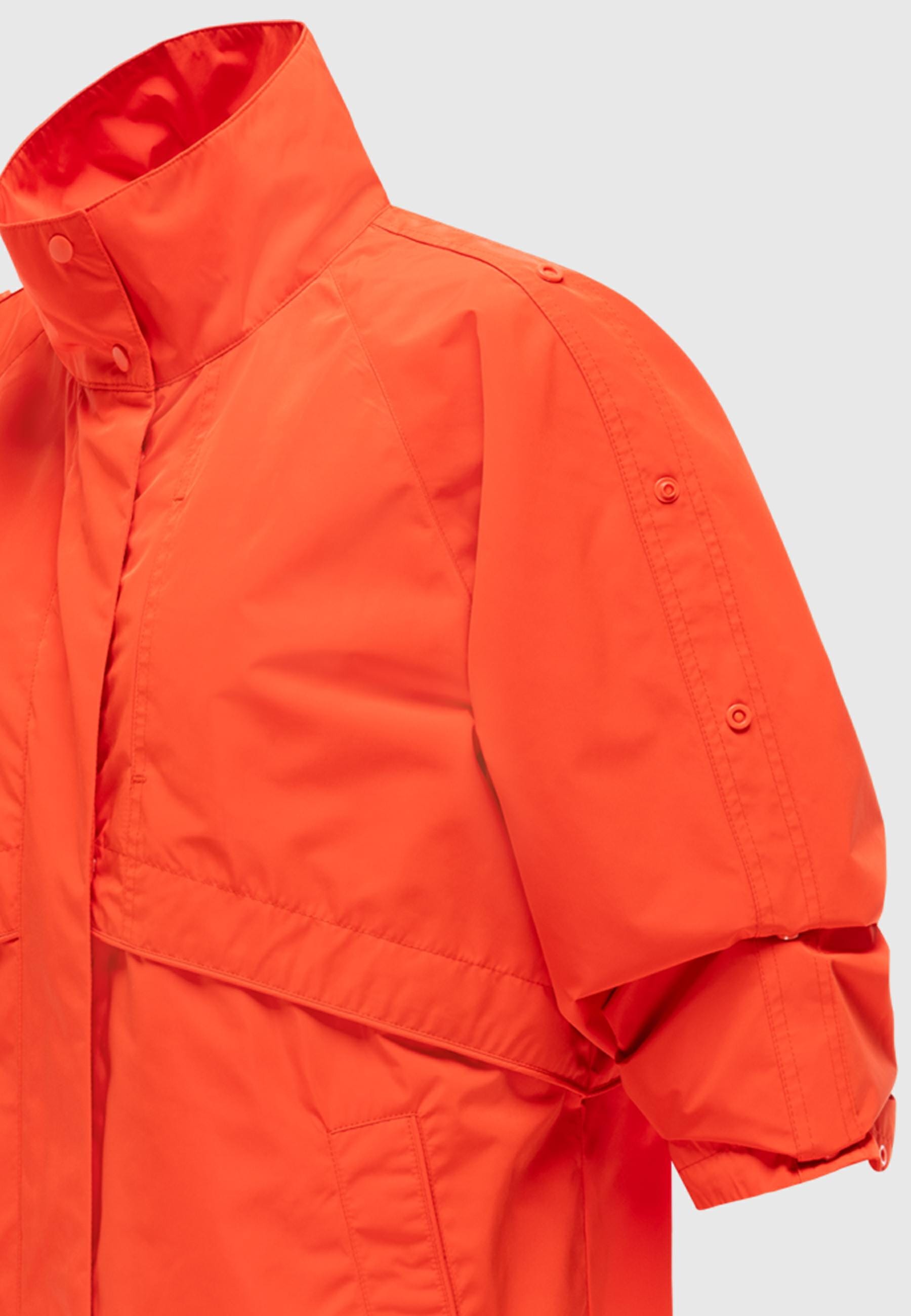 Navahoo Langmantel »Zenblüte 14« Modischer oversized Damen Parka mit krempelbaren Ärmeln