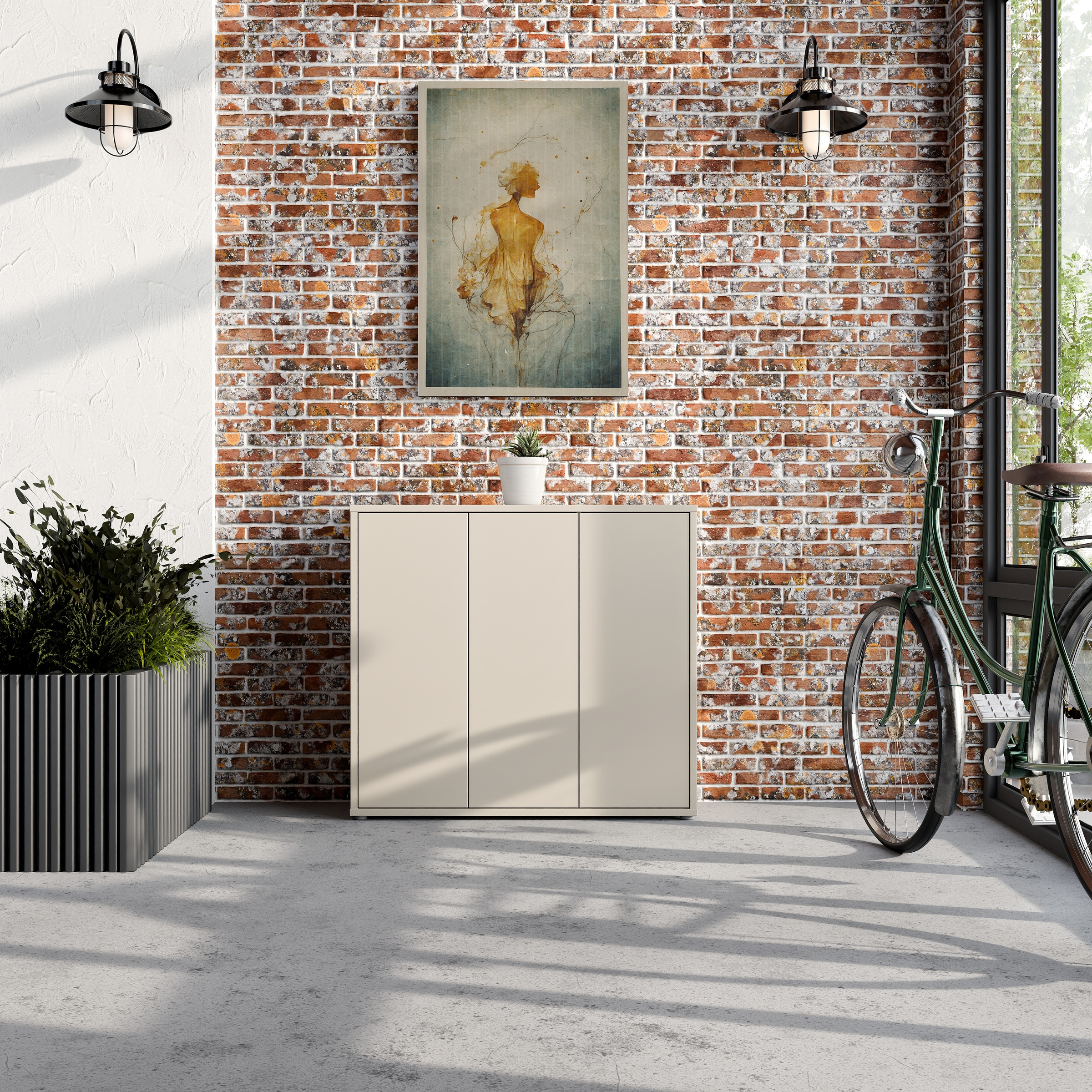 FORTE Schuhschrank "Alice Springs", (B/H/T 109,2/99,1/34,9 cm), Stauraumsch günstig online kaufen