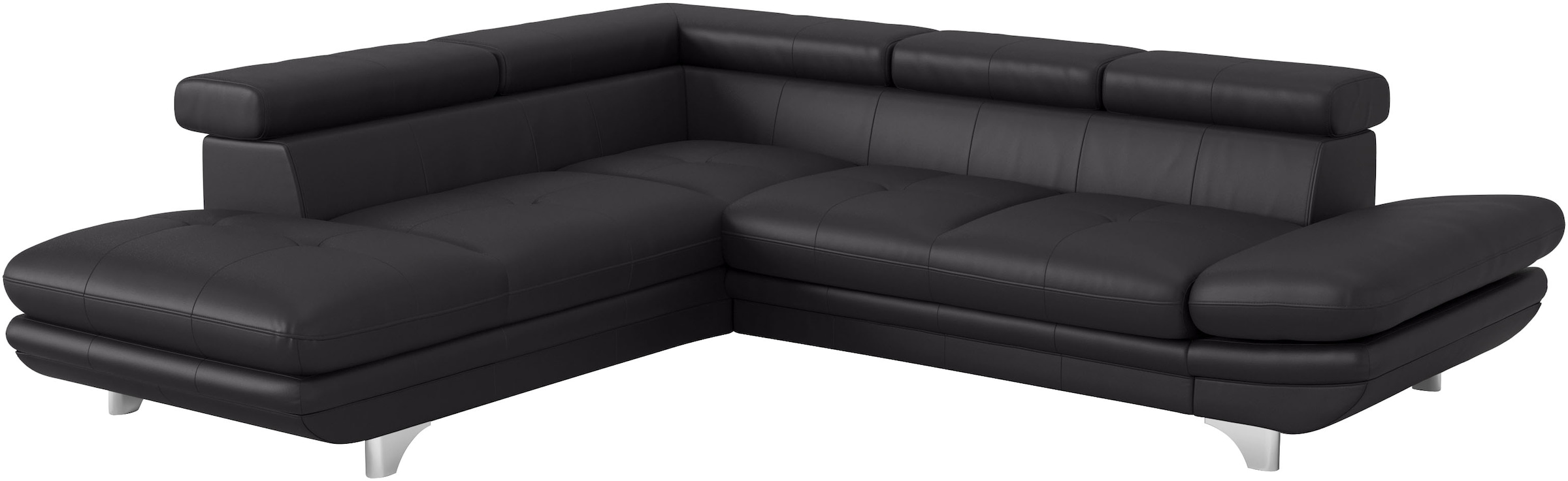 COTTA Ecksofa Arm- & Kopfteilverstellung, optional Schlaffunktion