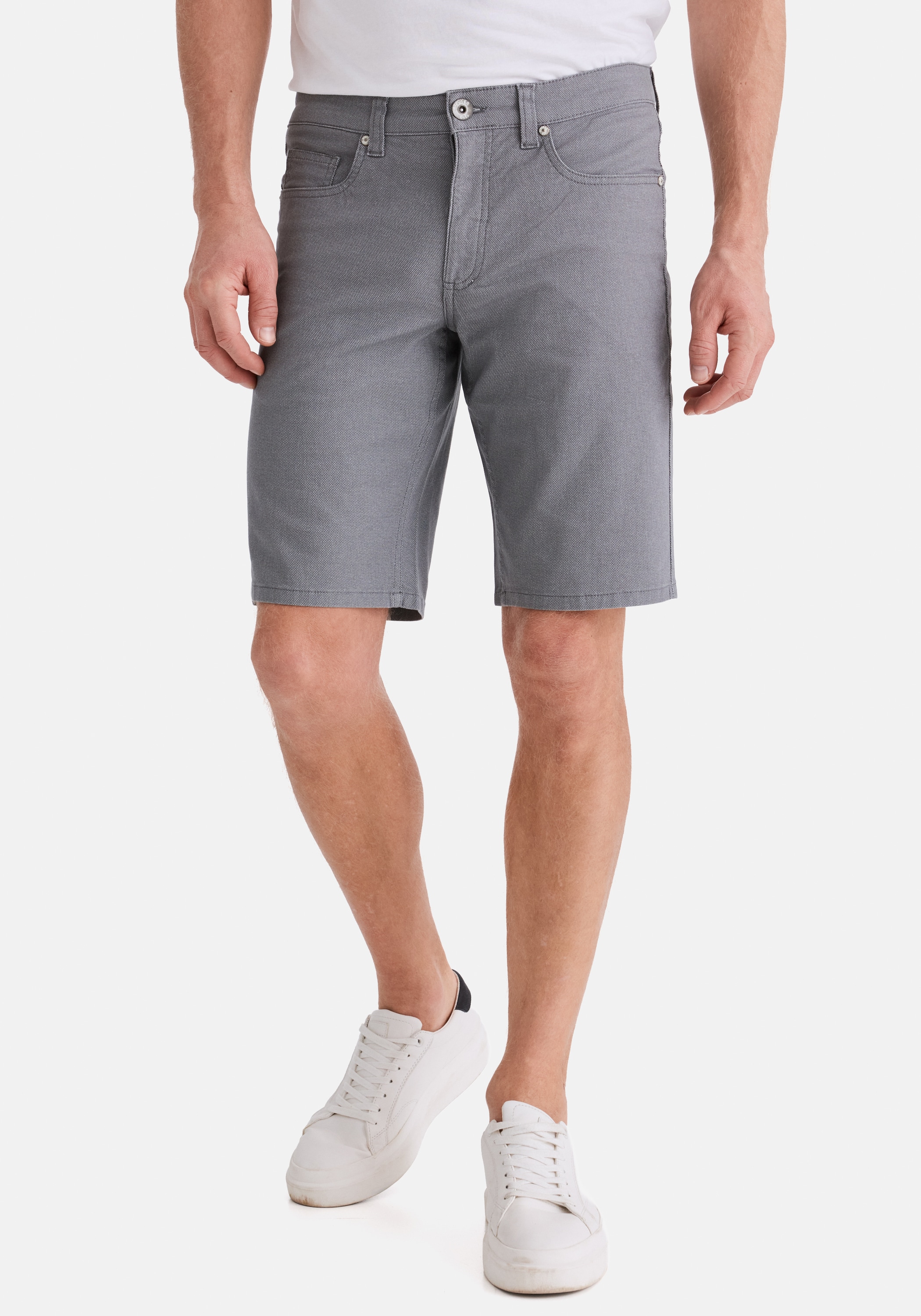 Stooker Men Bermudas "5-Pkt Style Summer Denim Bermudas" Sommer Straight Fit Casual Stretchdenim für Herren