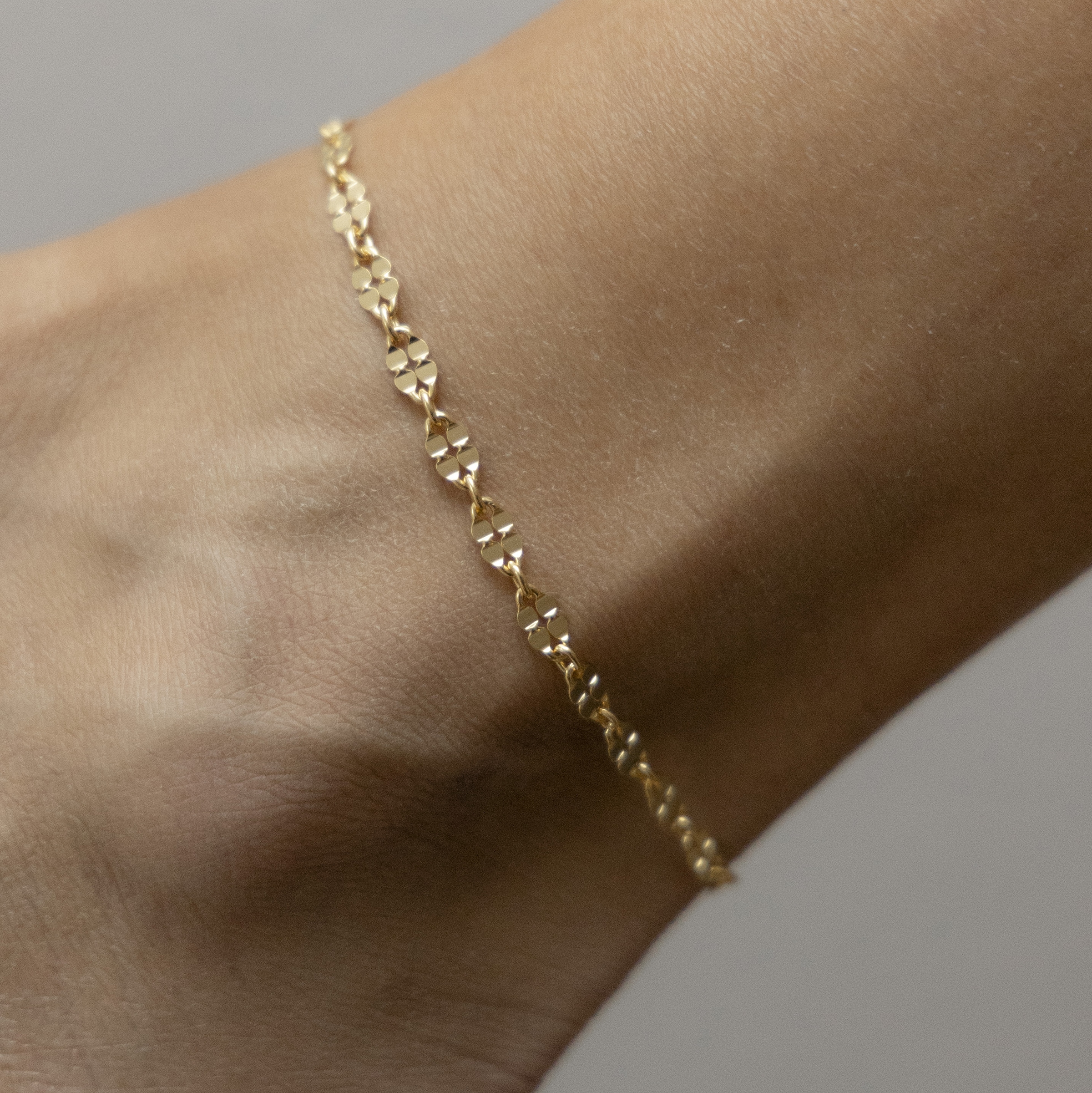 CAÏ Fußkette »925 Silber vergoldet«