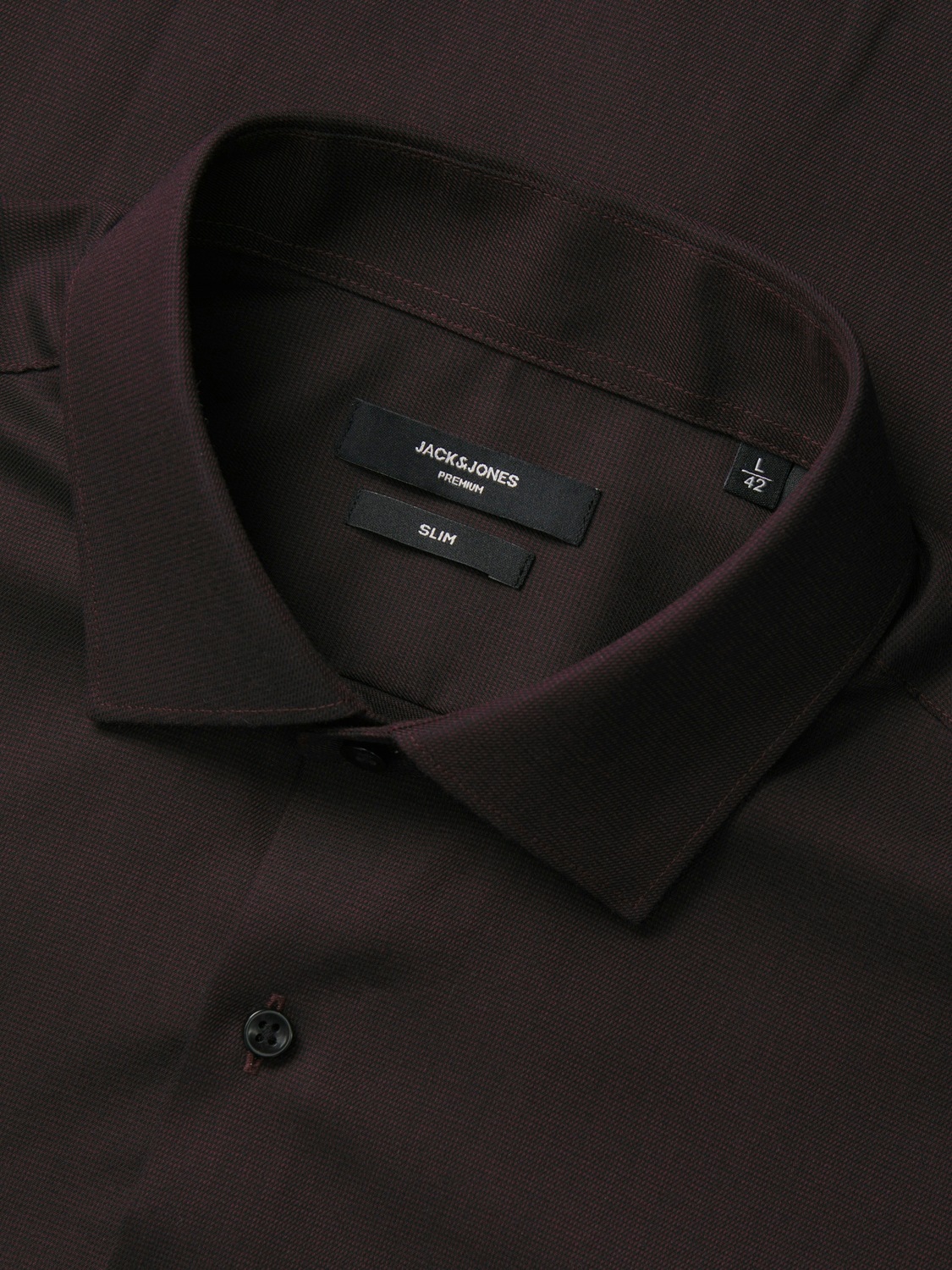 Jack & Jones Langarmhemd »JPRBLAPARKER Slim Fit Hemd, atmungsaktiv, ideal für den Alltag«, unifarben, modisch, slim fit, Baumwolle, Hemdkragen
