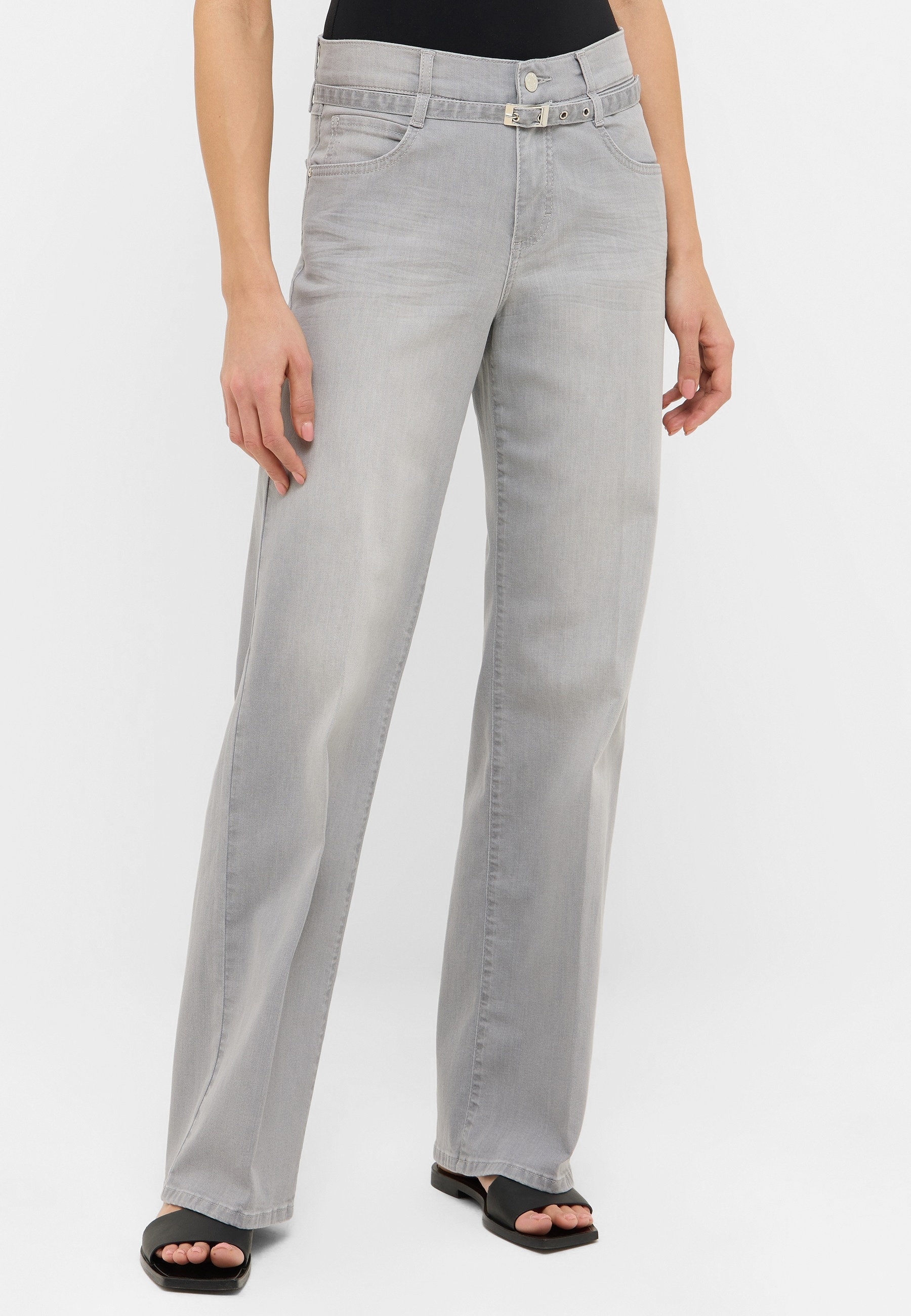 ANGELS Relax-fit-Jeans "LIZ BELT", mit integriertem Gürtel günstig online kaufen