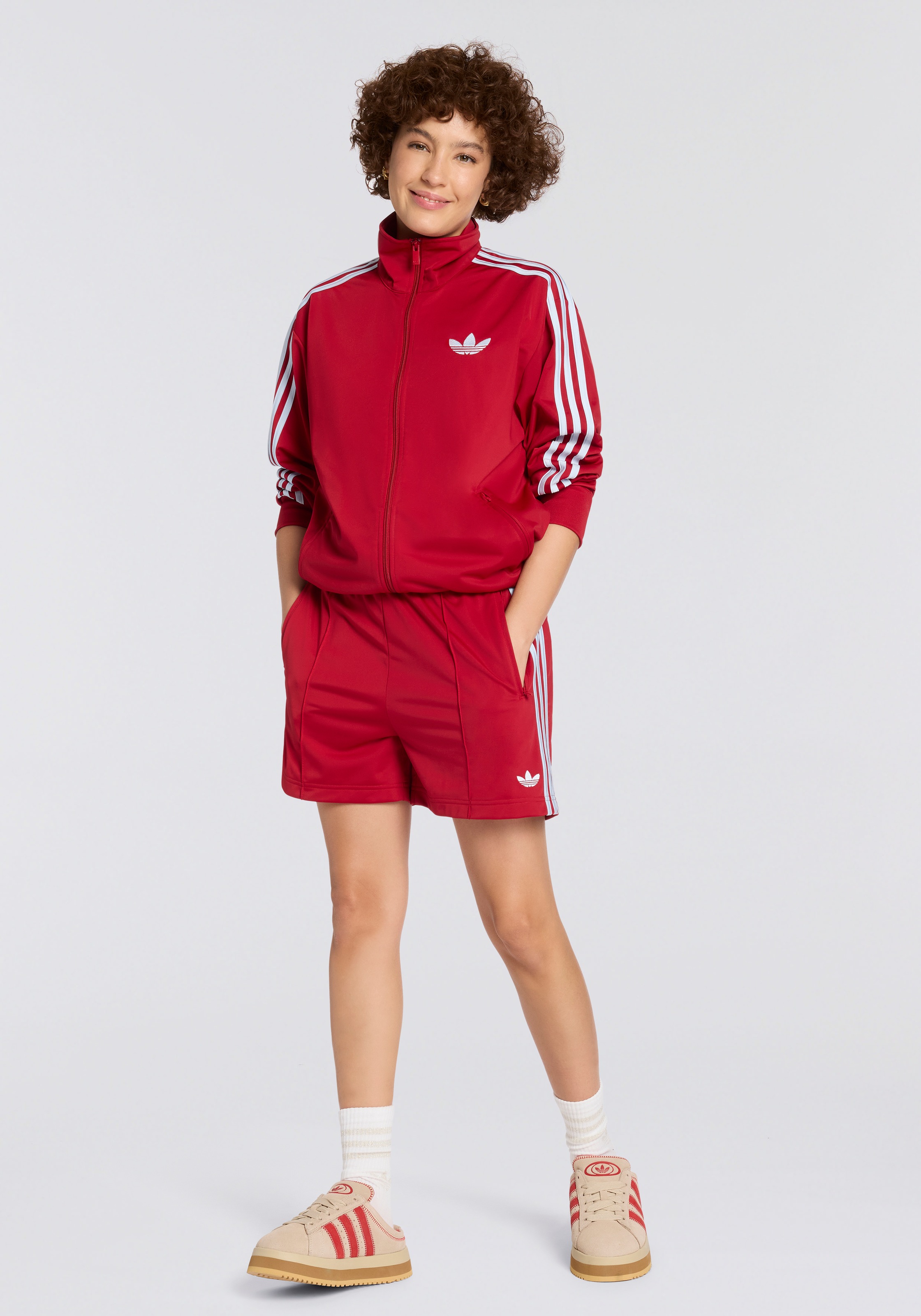 adidas Originals Trainingsjacke "FIREBIRD TRACK LOOSE" FIREBIRD, locker ges günstig online kaufen