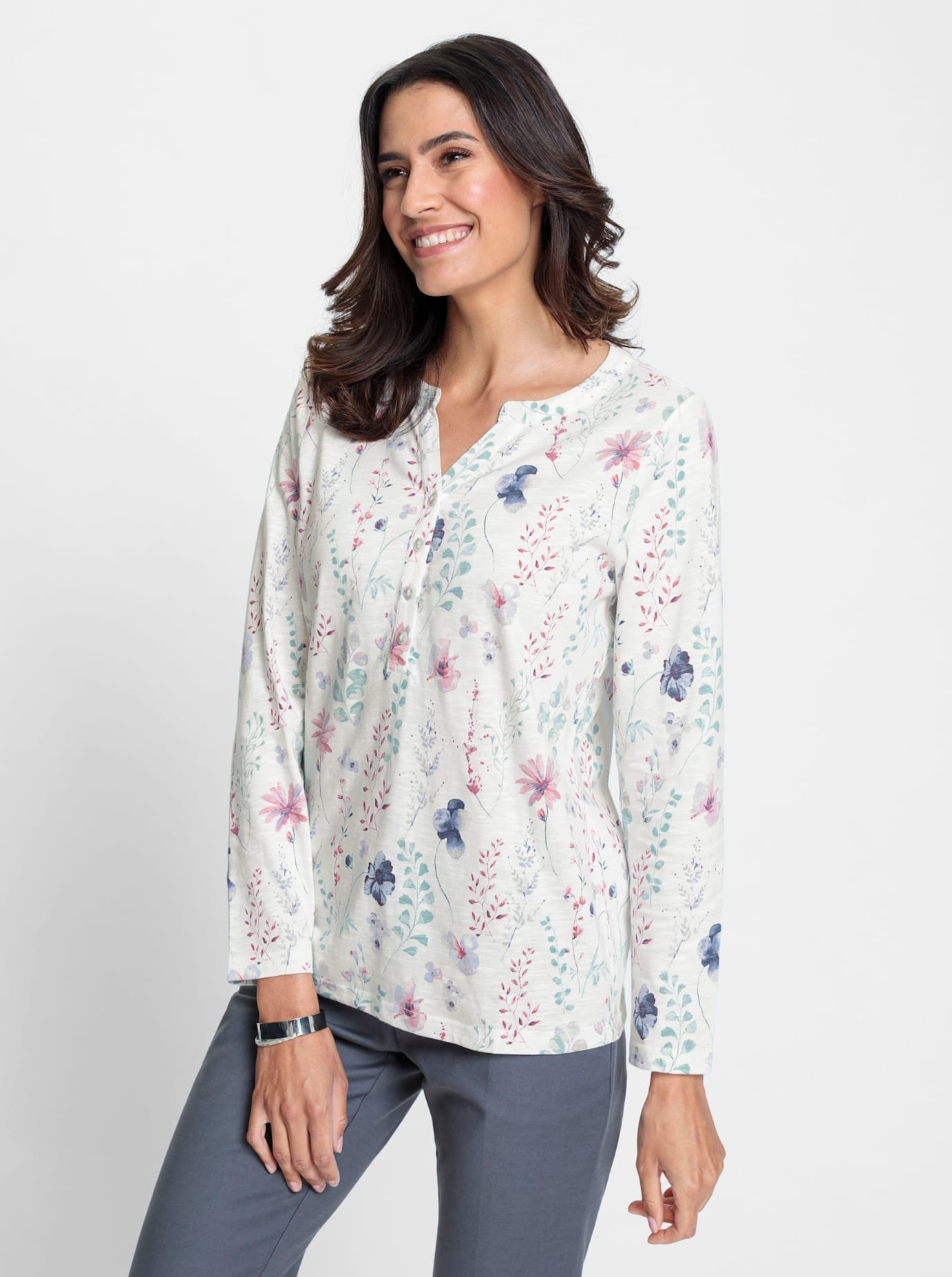 Inspirationen Langarmshirt "Shirt" 1 Stk. tlg. günstig online kaufen