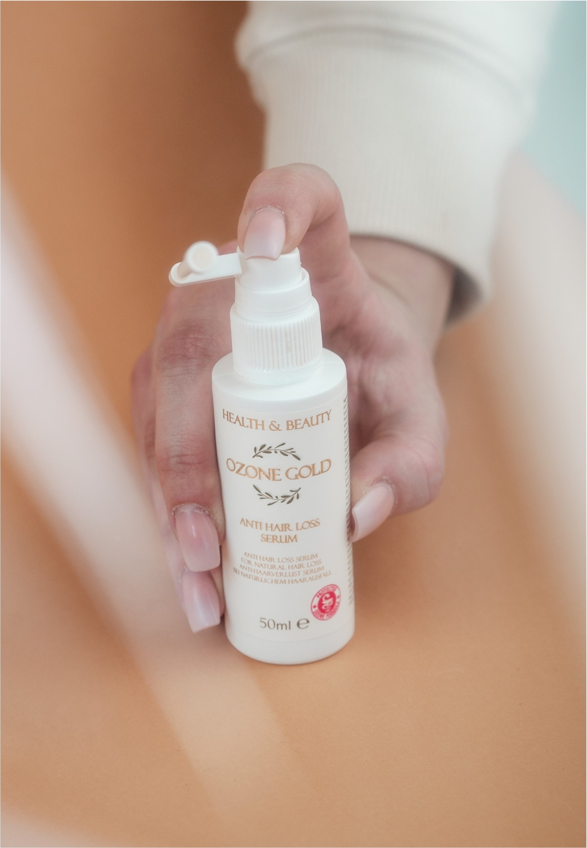 OZONE GOLD Haarserum mit D-Panthenol und Pflanzenextrakten