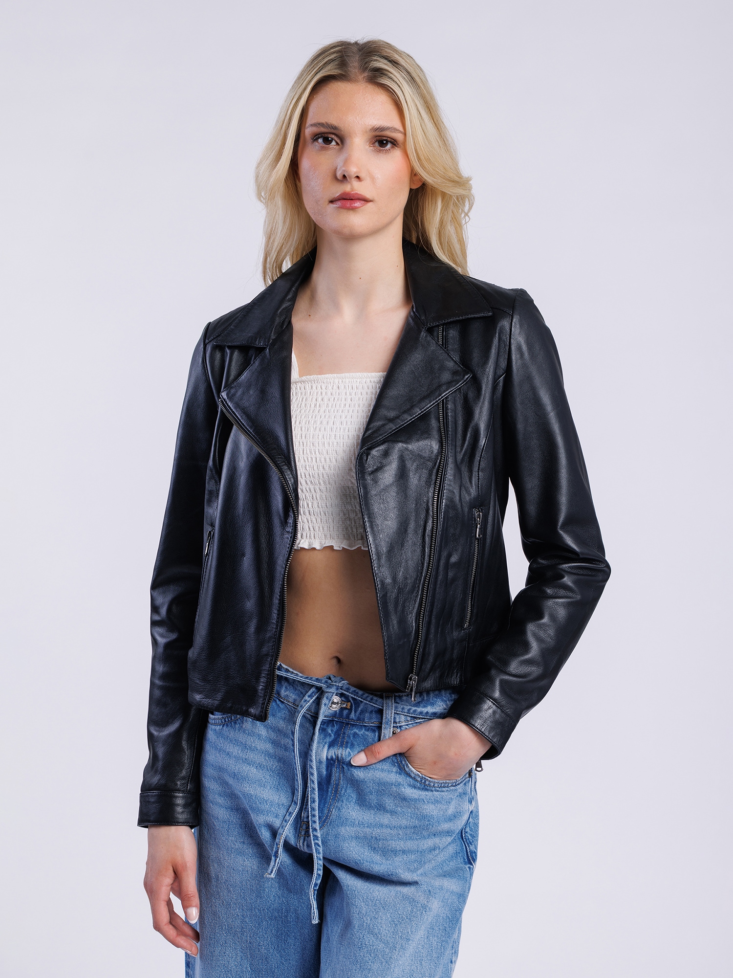 Freaky Nation Lederjacke "Runa-FN NYC" günstig online kaufen