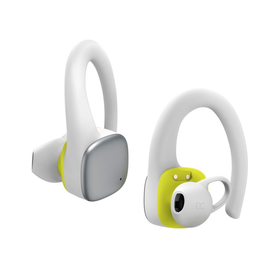 HAMA Sport-Kopfhörer "Wireless Bluetooth Headset, In-Ear Bluetooth Kopfhörer für den Sport", gelb, Kopfhörer, kabellos