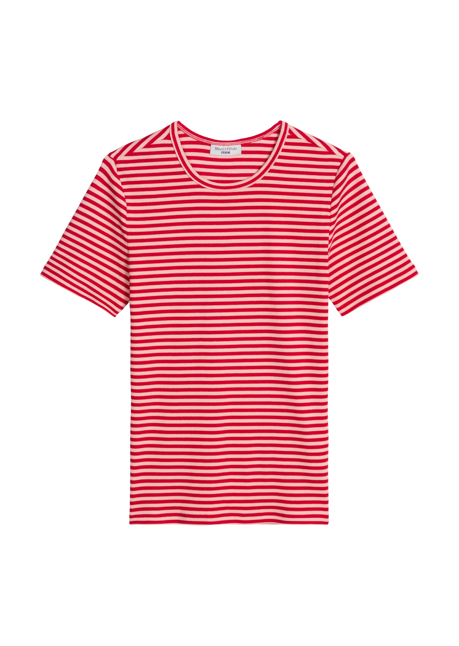 Marc O'Polo DENIM T-Shirt »aus Rippjersey«