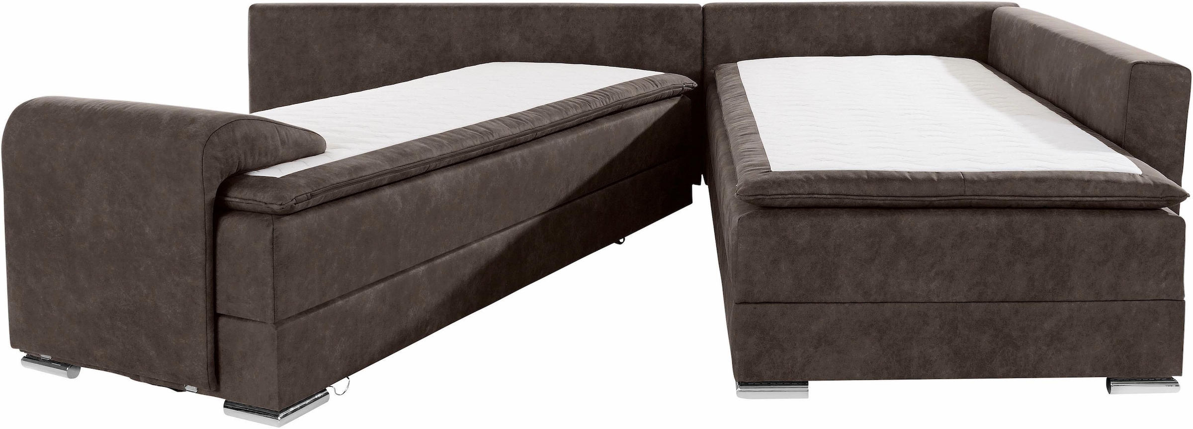 INOSIGN Ecksofa »Night & Day L-Form«, mit Bettfunktion 180 cm, Dauerschlaffunktion