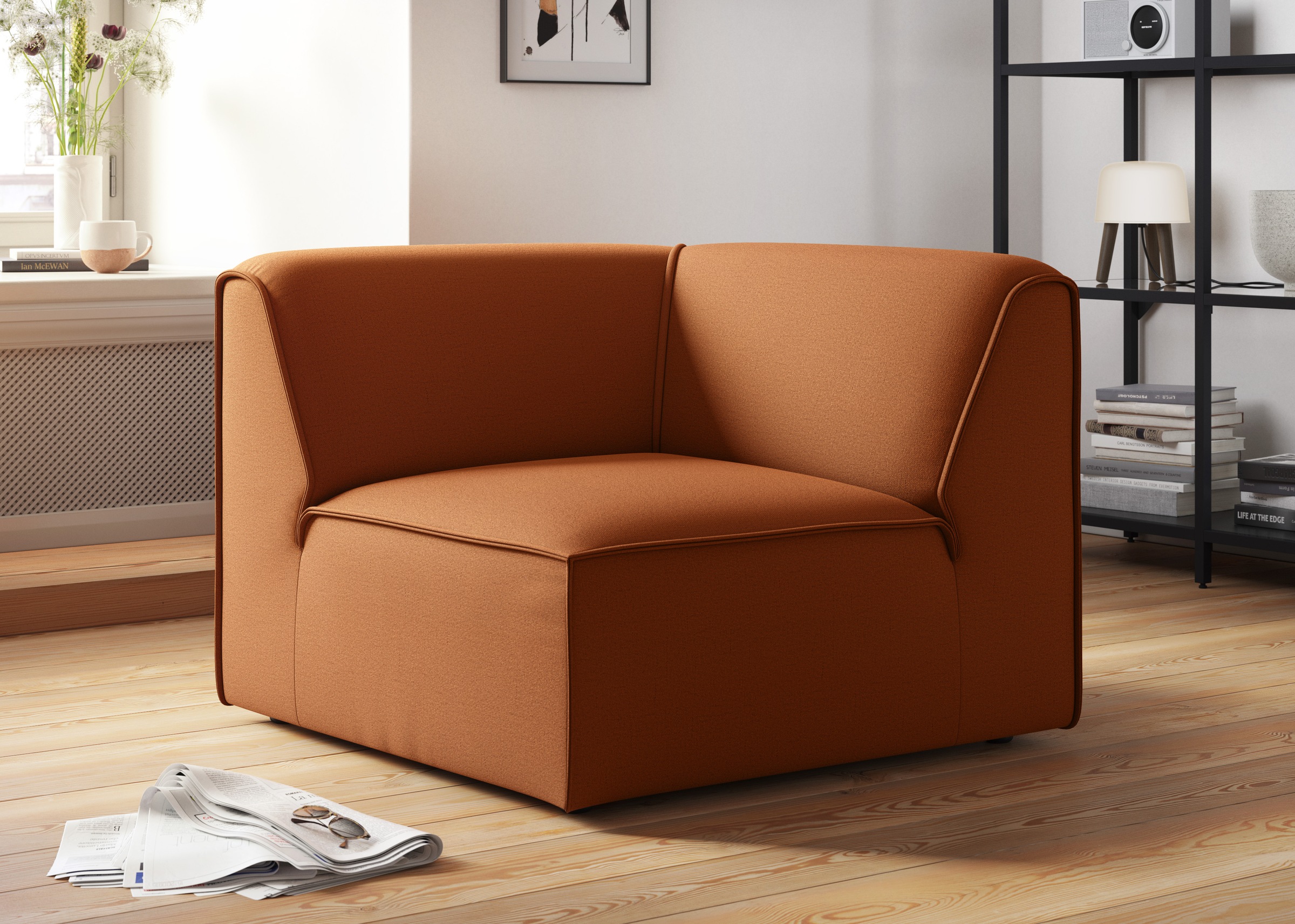 OTTO home "Merid, Sofaelement, Maße B/T/H: 97/97/46 cm" als Modul oder sepa günstig online kaufen