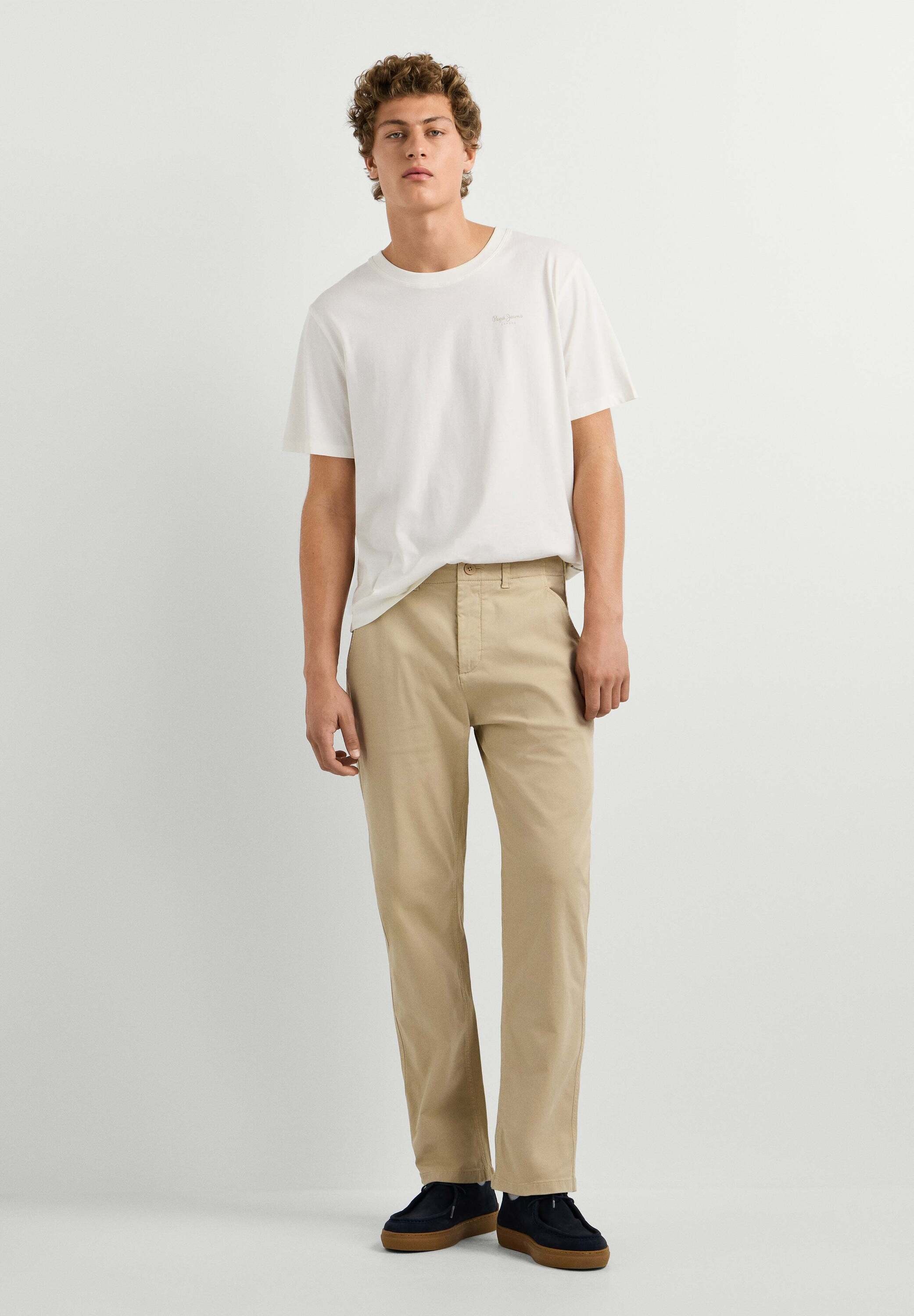 Pepe Jeans Funktionshose »trousers RELAXED LOUNGE TWILL PANT«
