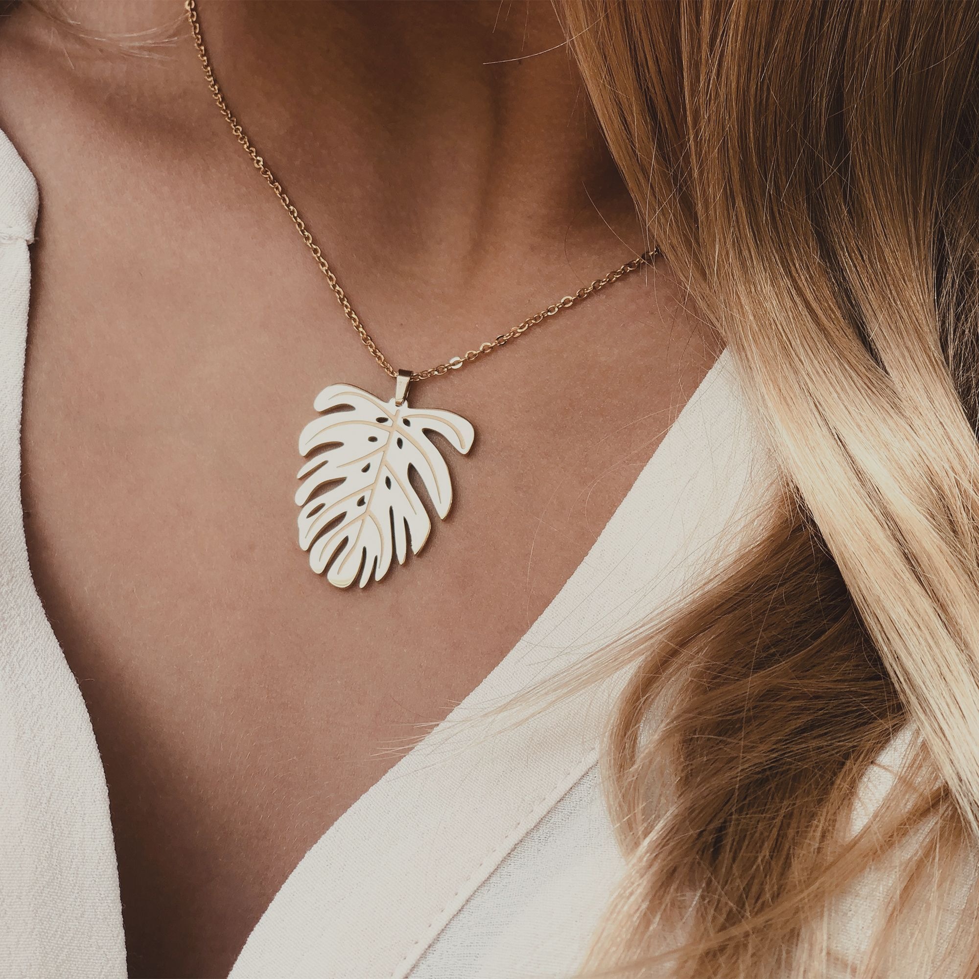 AILORIA Edelstahlkette »Halskette JUNGLE«