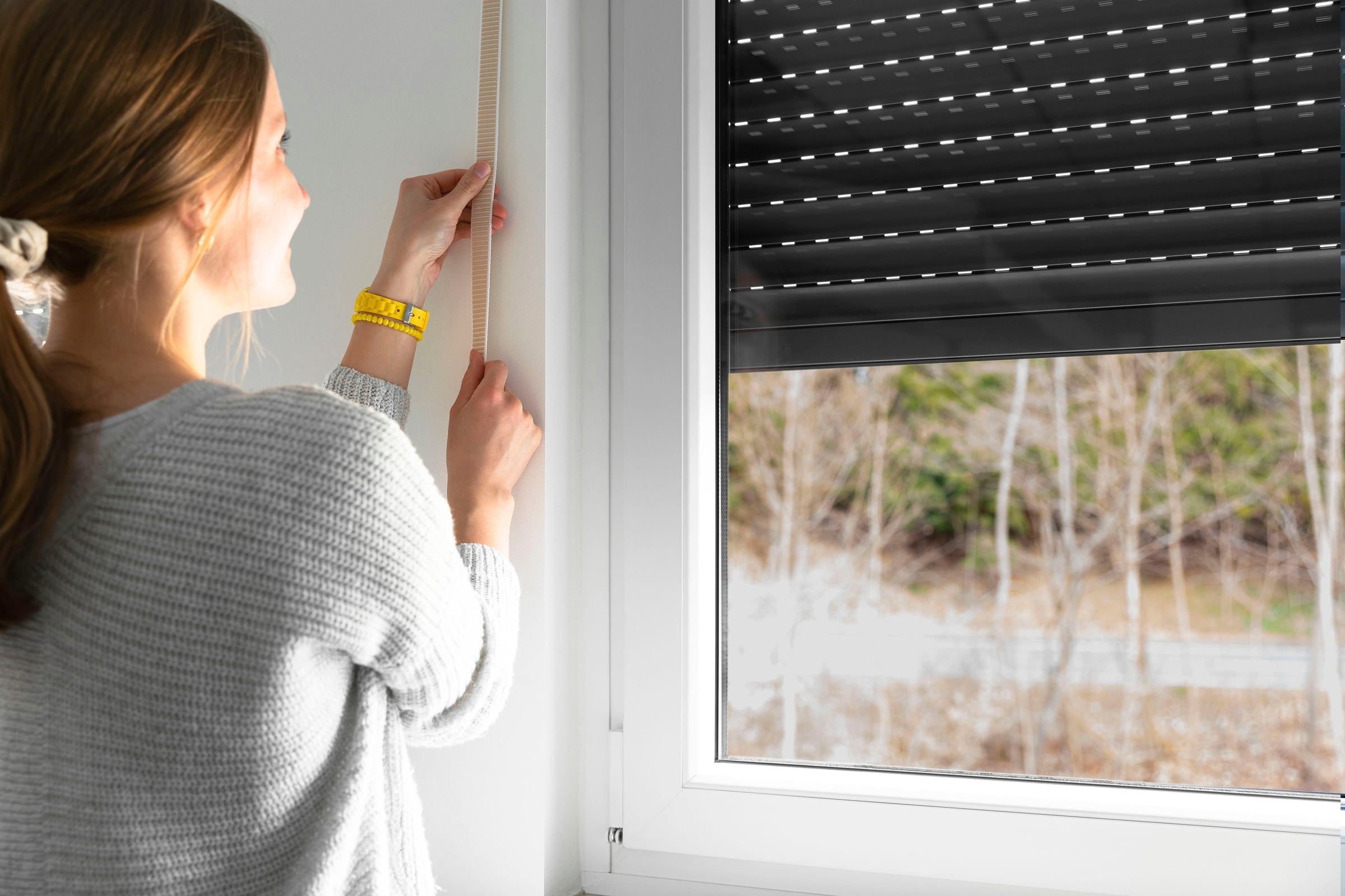 SCHELLENBERG Rollladengurt »Mini 14 mm, 6 m, zur Bedienung eines Rollladens mit Gurtwickler«, Gurtband in unterschiedlichen Farben erhältlich