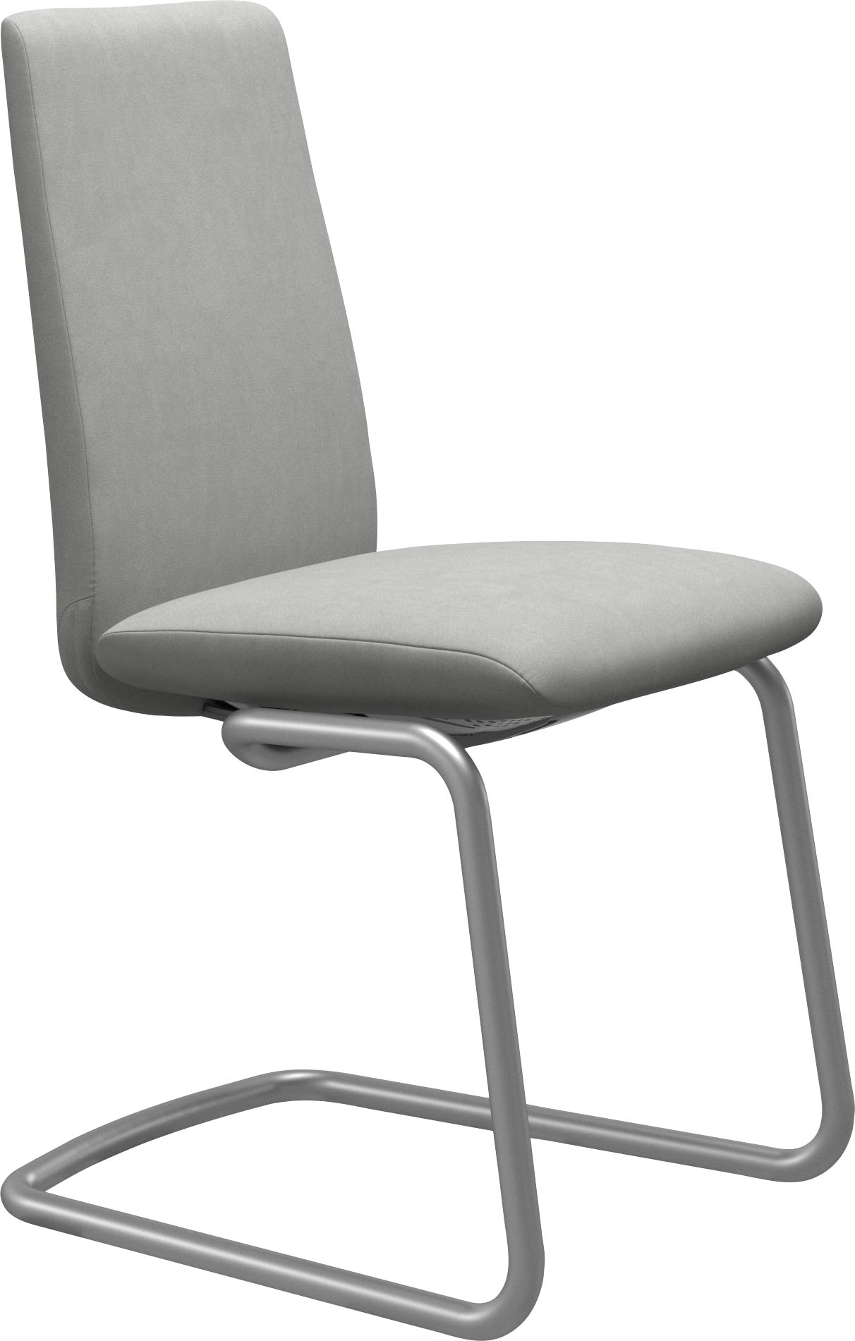 Stressless Polsterstuhl "Laurel", Microfaser DINAMICA, Low Back, Größe M, mit Beinen aus Stahl in Chrom matt