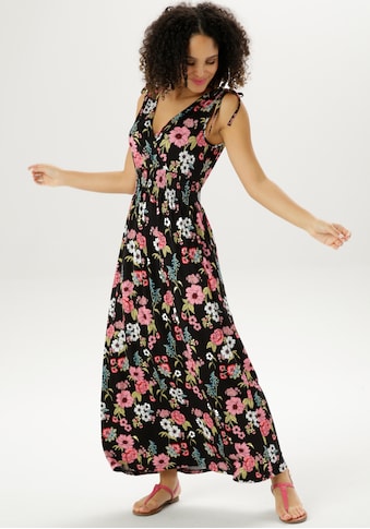 Aniston SELECTED Sommerkleid, mit Trägern zum Raffen - NEUE KOLLEKTION kaufen