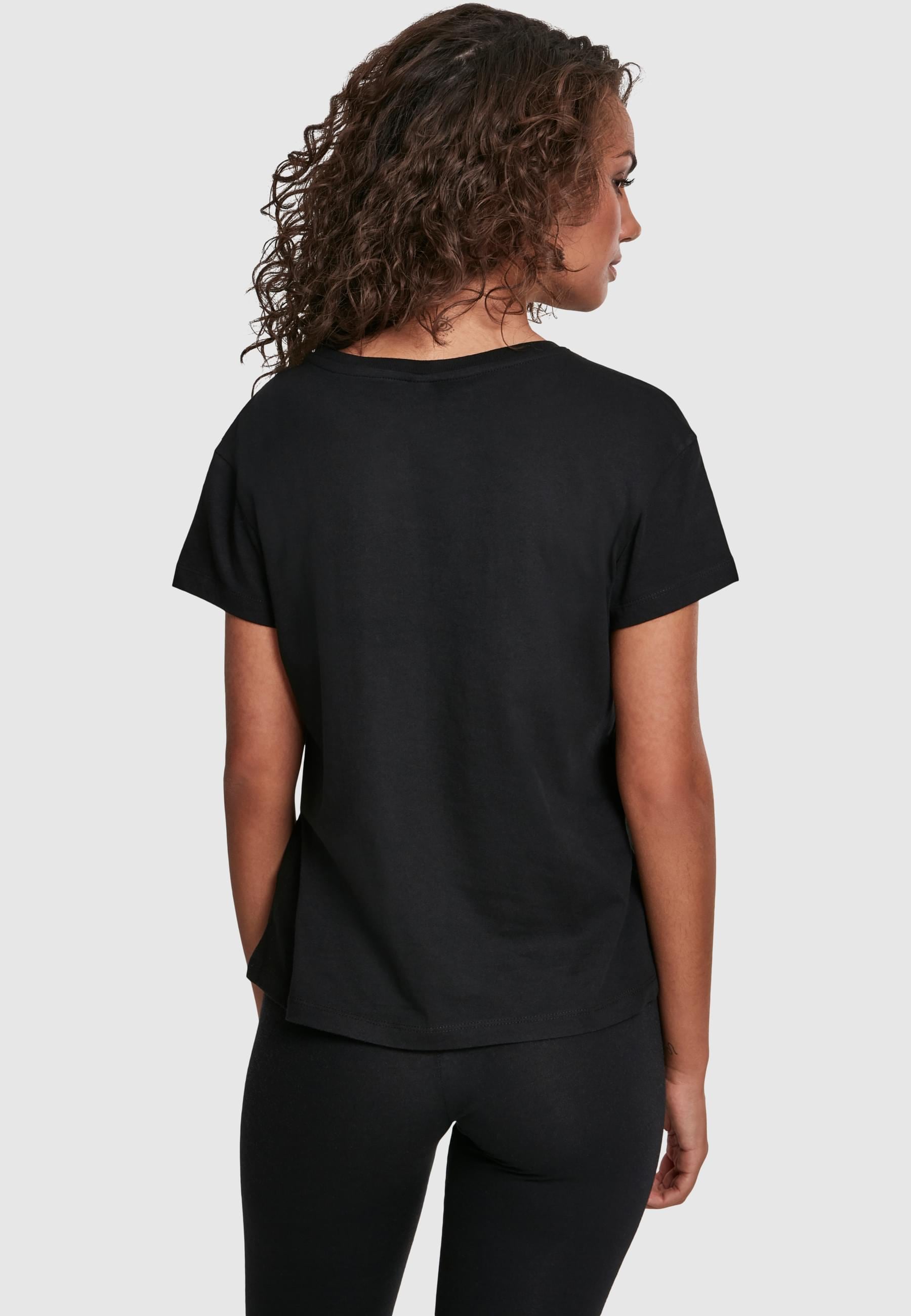 MisterTee T-Shirt »MisterTee Damen Ladies Waiting For Friday Box Tee«, (1 tlg.)