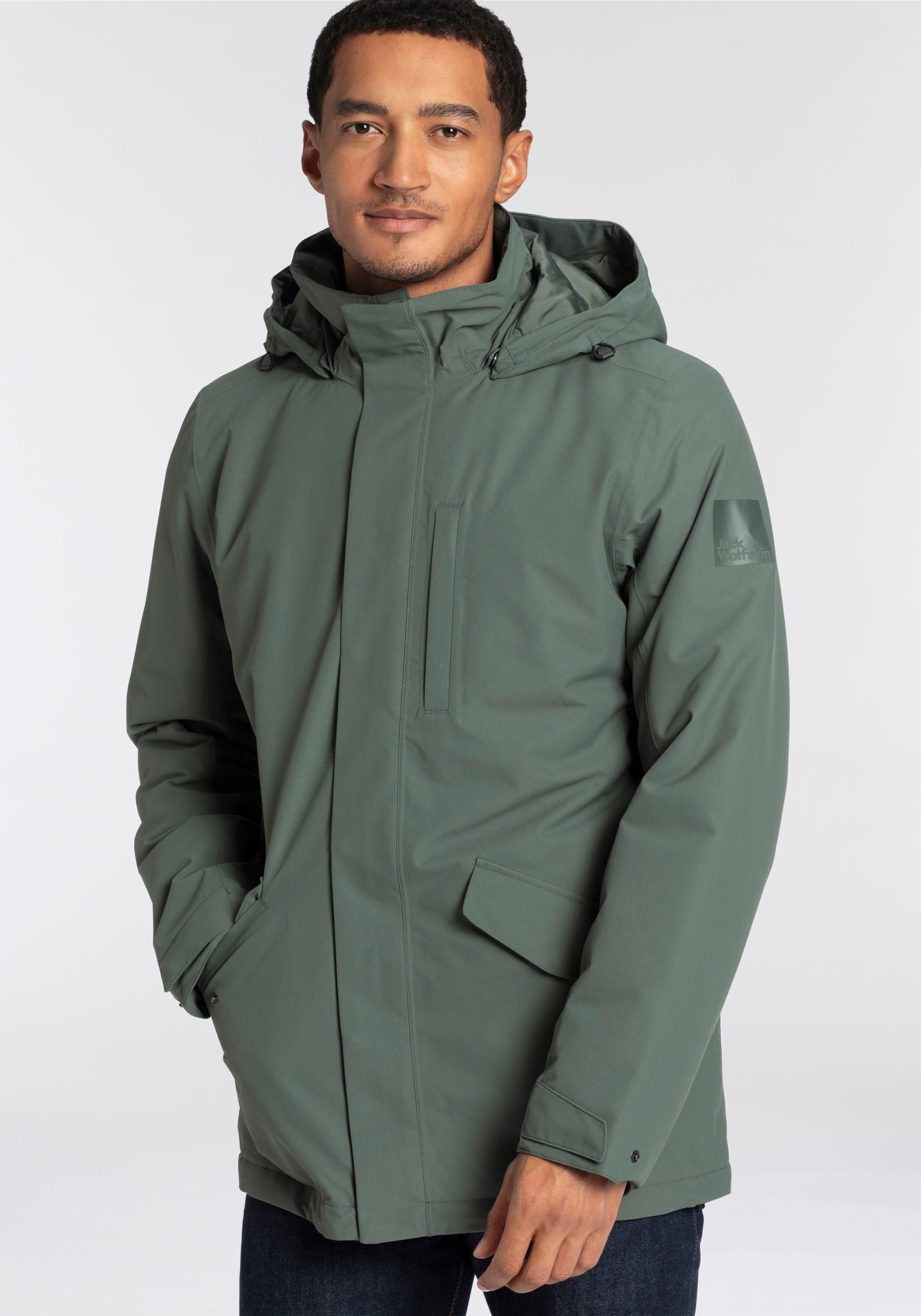 Jack Wolfskin Funktionsjacke "NORTH COAST", mit Kapuze, Winddicht, atmungsa günstig online kaufen