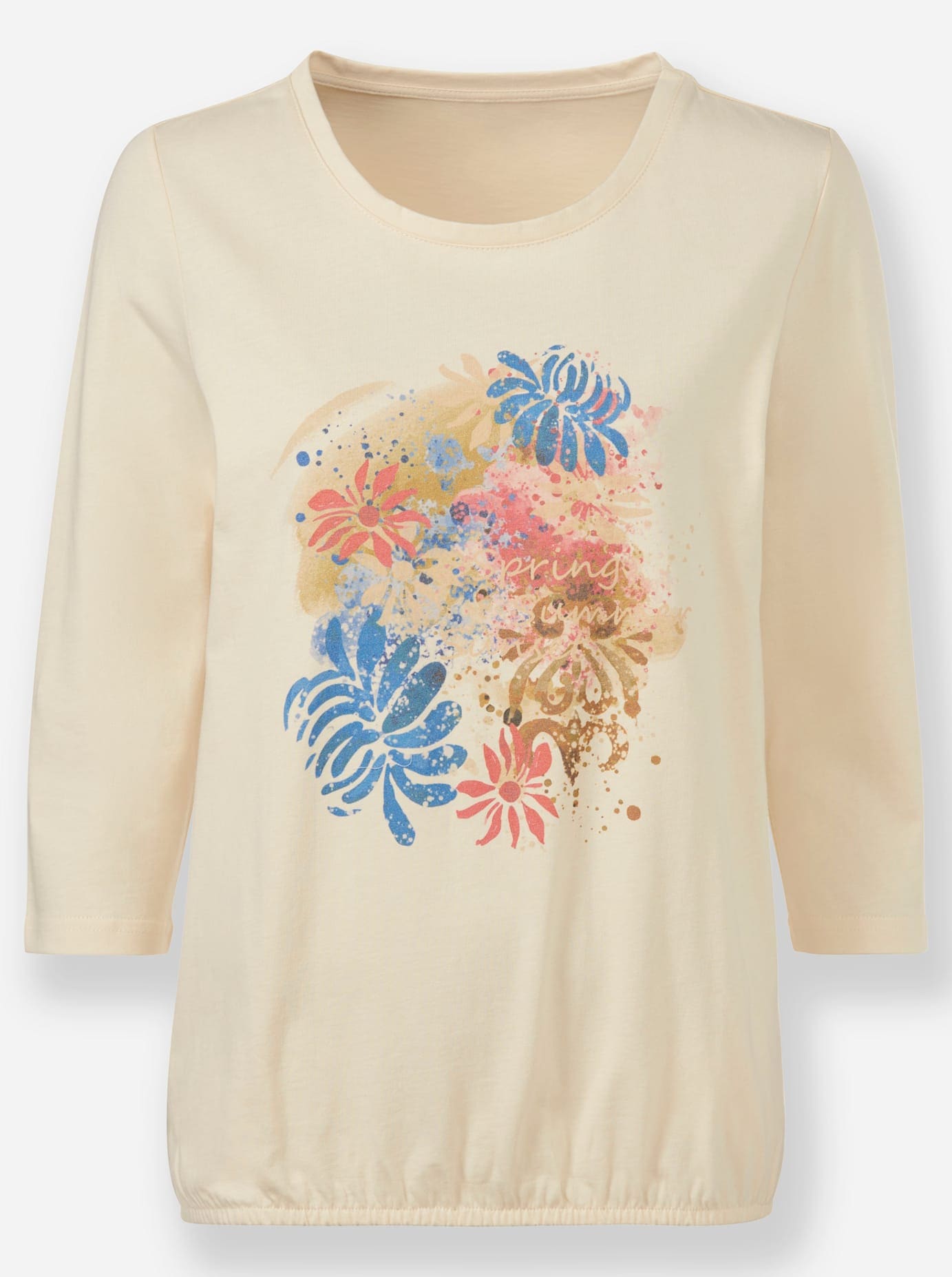 Inspirationen 3/4-Arm-Shirt »Shirt«, (1 tlg.)