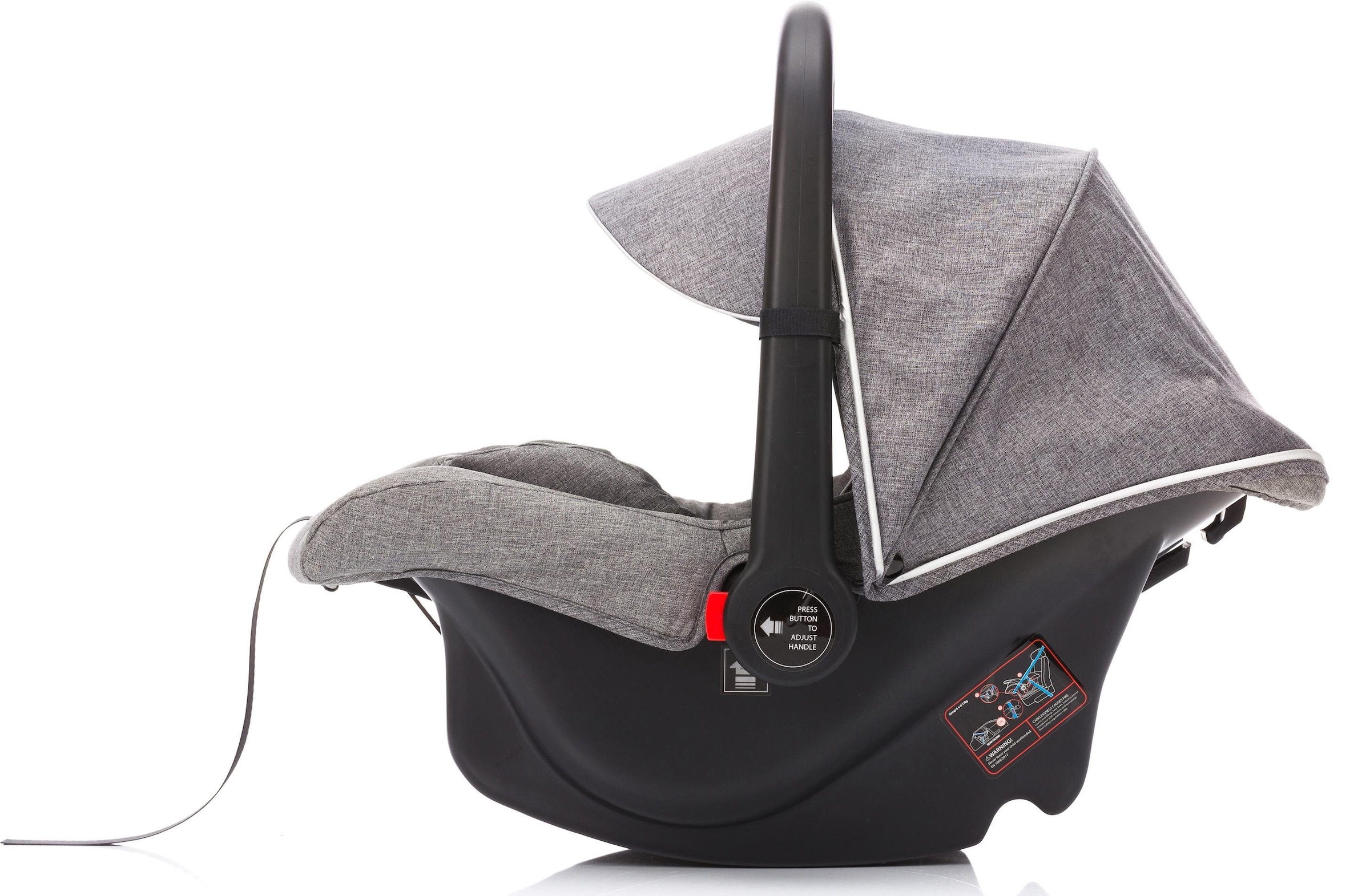 Fillikid Kombi-Kinderwagen »Panther, hellgrau«, 22 kg