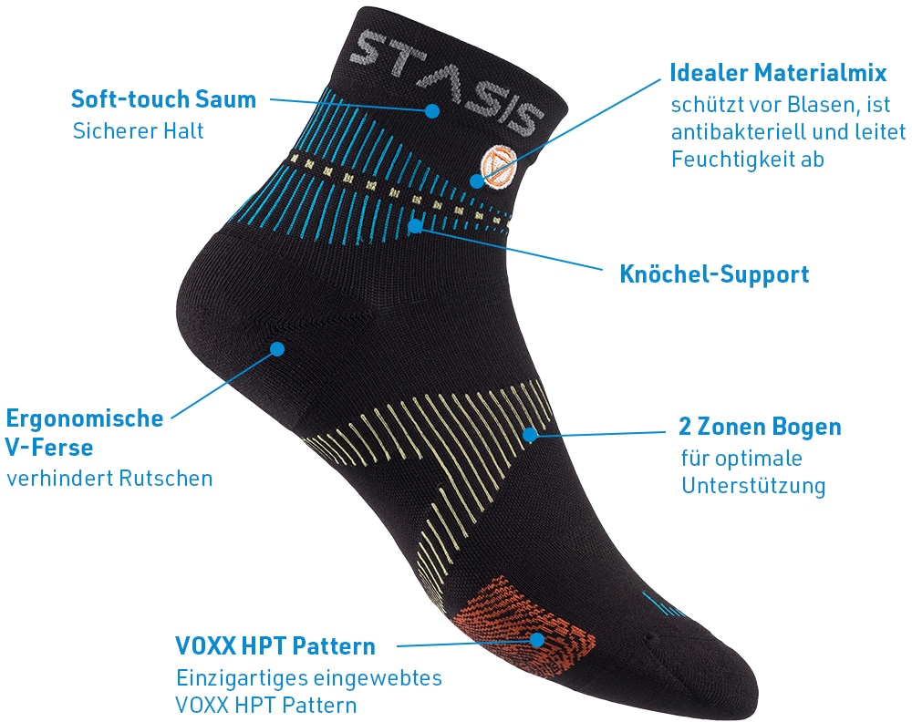 MediaShop Funktionssocken »VOXXLife NeuroSocks«, (1 Paar)