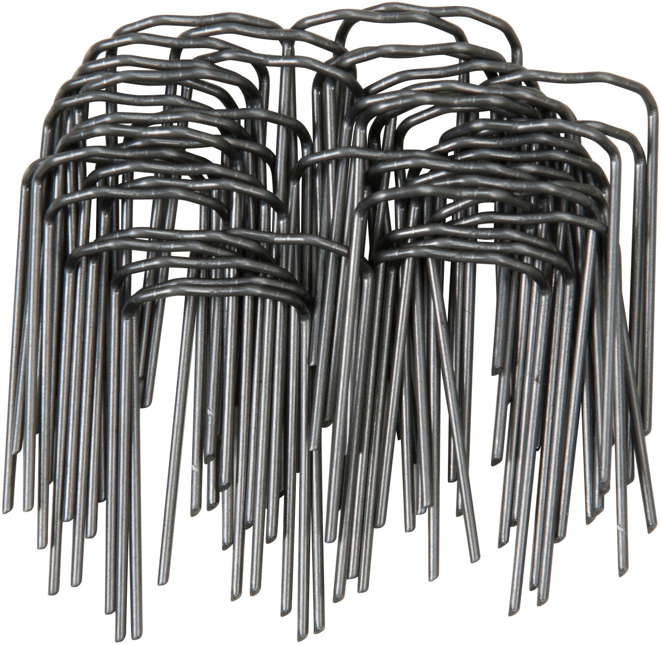 Windhager Rankhilfe "Pflanzenstecker aus Metall, 50 Stk." zur Befestigung von Pflanzentrieben an Kokos-Pflanzstäben