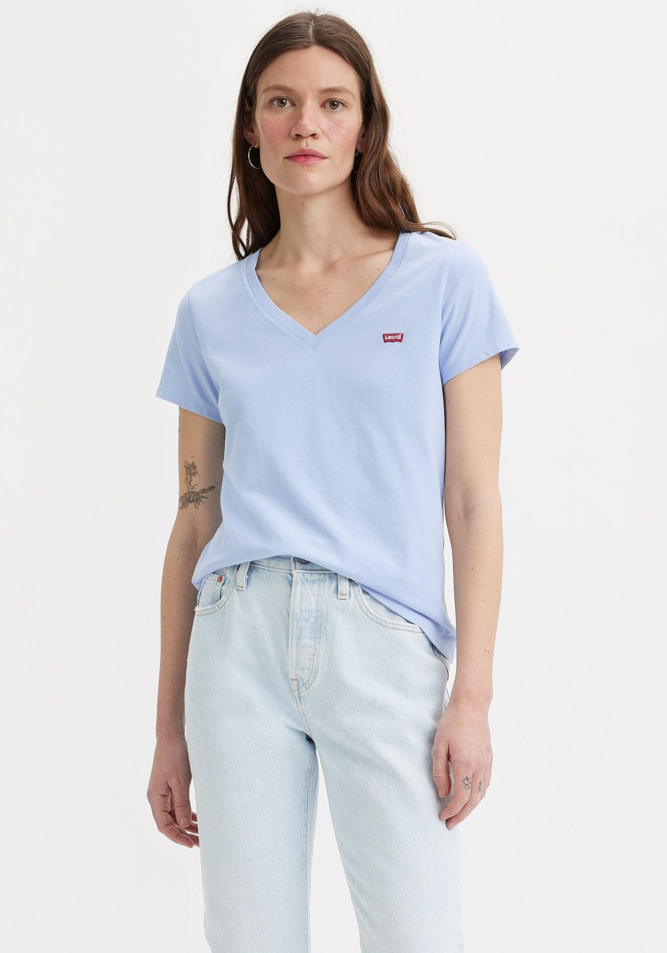 Levis T-Shirt "VNECK TEE 2 PACK" günstig online kaufen