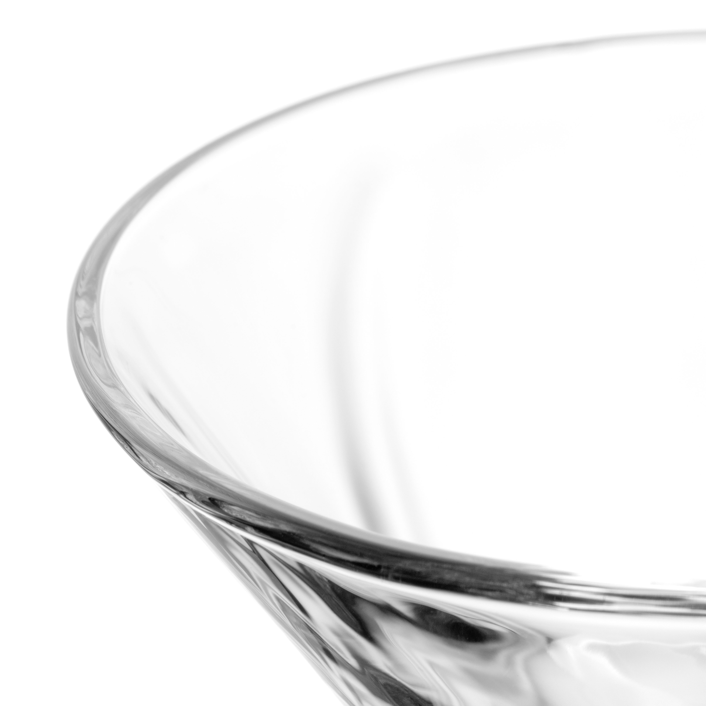 LEONARDO Eisschale »CONO, Eisbecher aus Glas, 270 ml, 4er-Set«, 4 tlg., aus Glas, spülmaschinengeeignet
