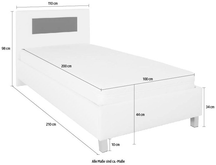 Westfalia Schlafkomfort Polsterbett