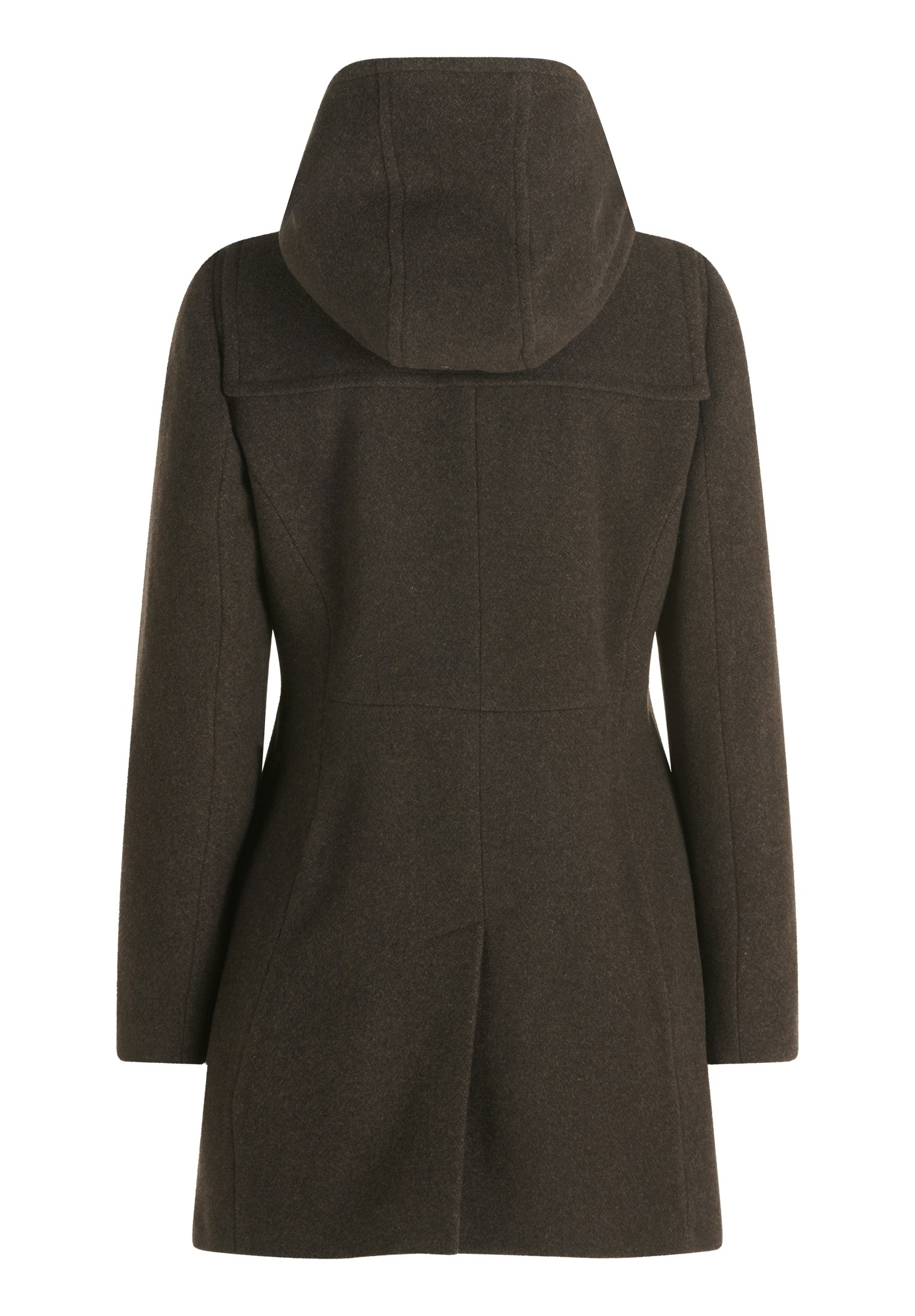 Gil Bret Dufflecoat Dufflecoat mit Kapuze und kariertem Inlay