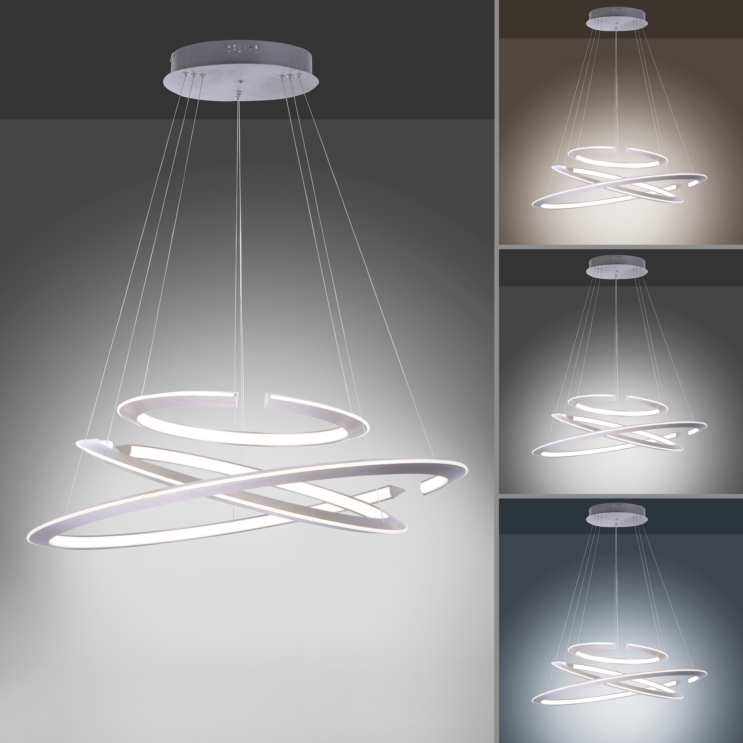 Paul Neuhaus LED Deckenleuchte »ALESSA«, 3 flammig, Leuchtmittel LED-Board-LED-Board-LED-Board | LED fest integriert, LED