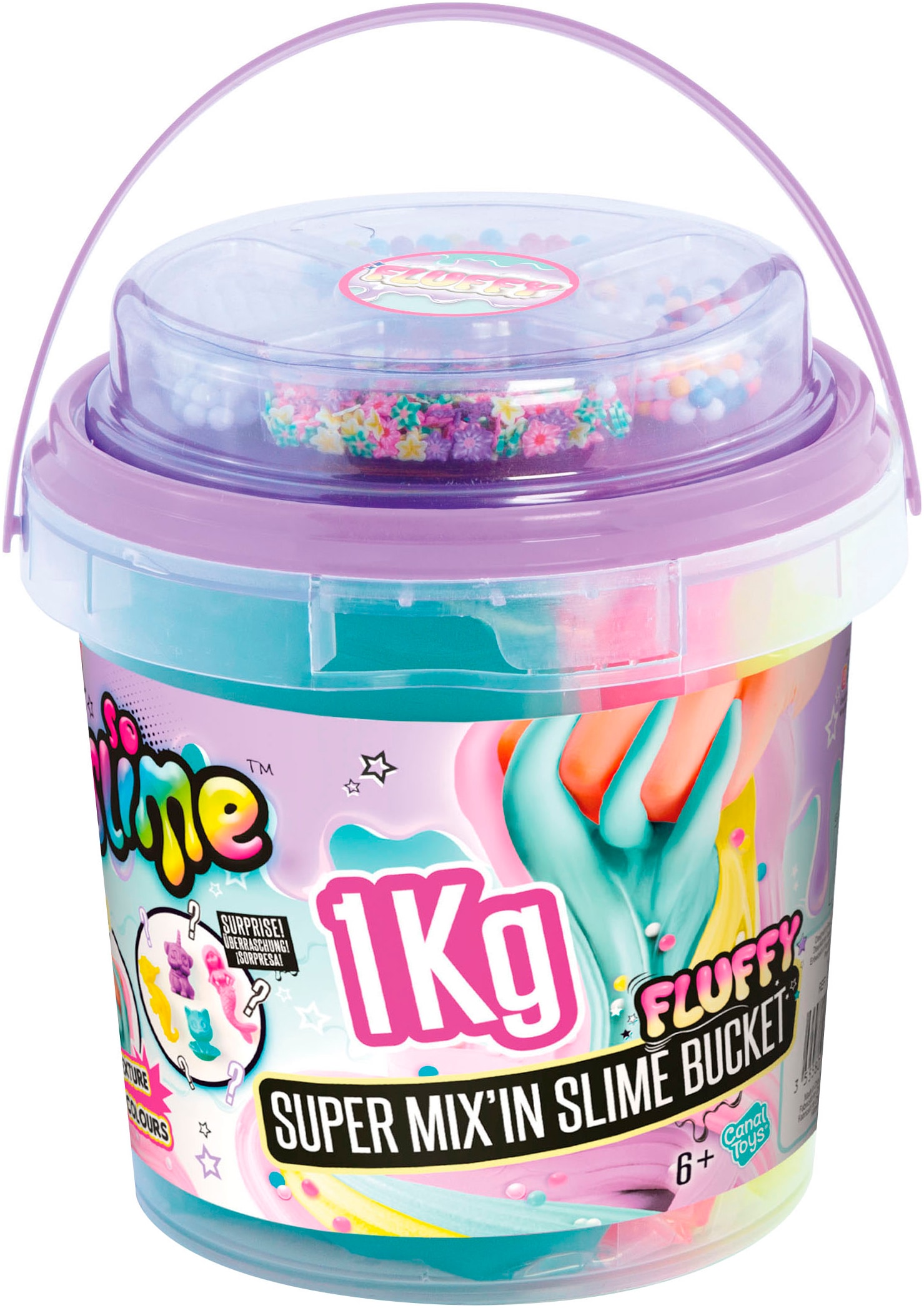 Canal Toys Kreativset »Slime™, Slime Eimer mit 1kg Slime« Lieferung erfolgt farblich sortiert!