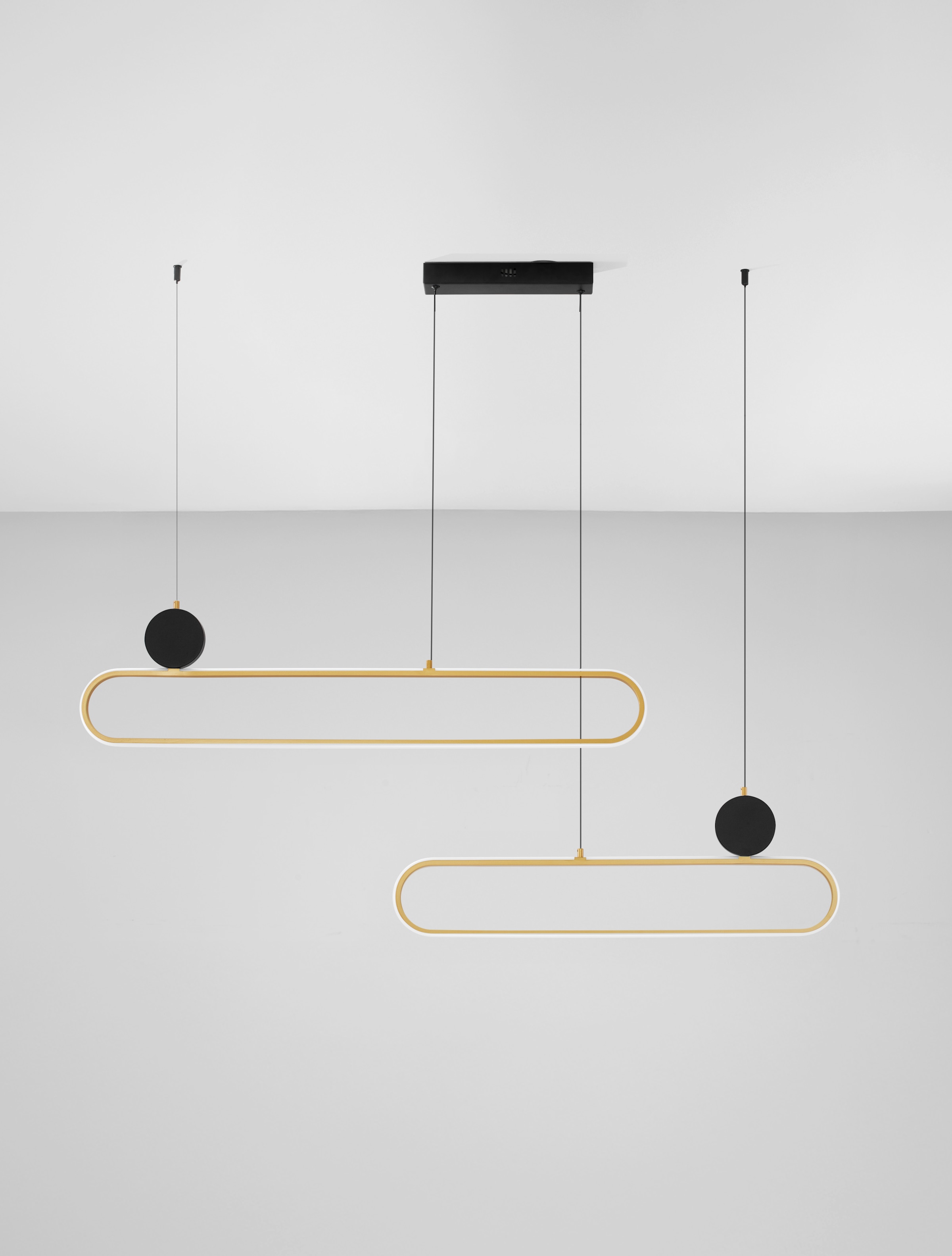 Nova Luce Pendelleuchte »LIAISE«, 2 flammig