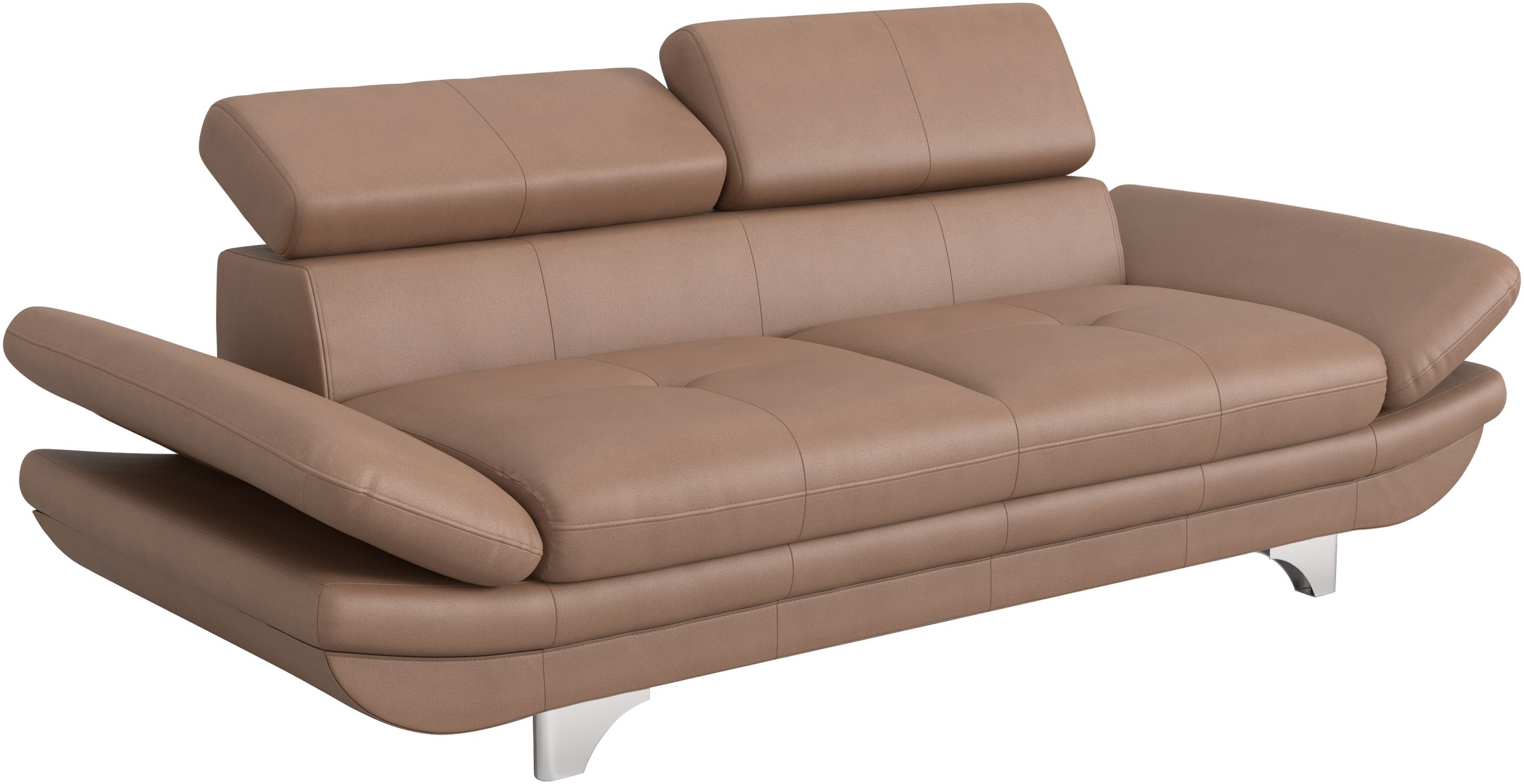 COTTA 3-Sitzer »Enterprise«, Big-Sofa, mit Armteilverstellung & Kopfteilverstellung