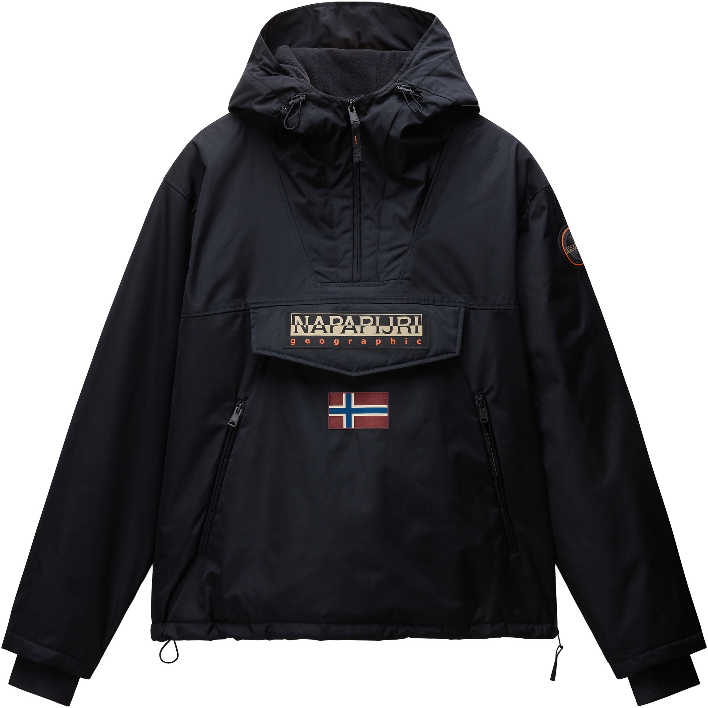 Napapijri Anorak »RAINFOREST«, mit Kapuze, regular fit, mit seitlichen Reißverschluss, Belüftungsösen