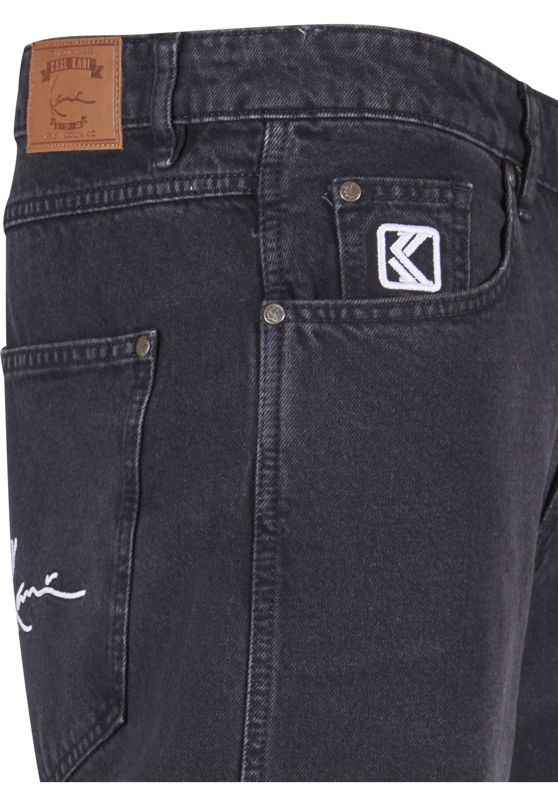 Karl Kani Bequeme Jeans »Karl Kani Herren KK Small Signature Baggy Five Pocket Denim« 1 Stk.