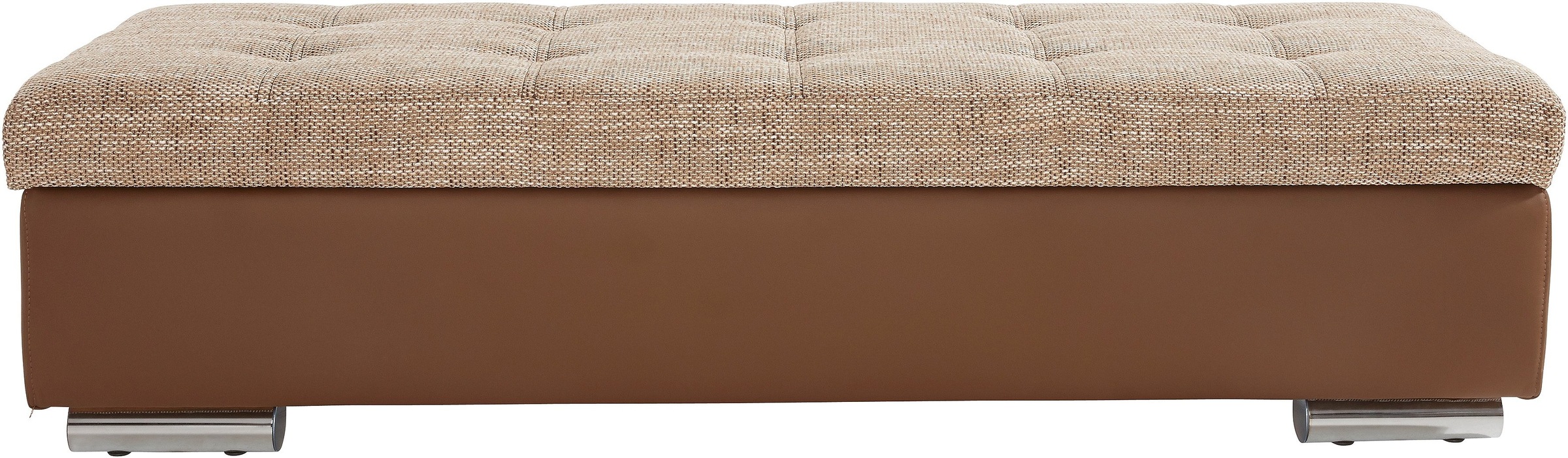 DOMO collection Hocker "TREVISO XXL: 161x60x41 cm" mit Stauraum, auch in Cord, passend zur Serie, moderne Steppung