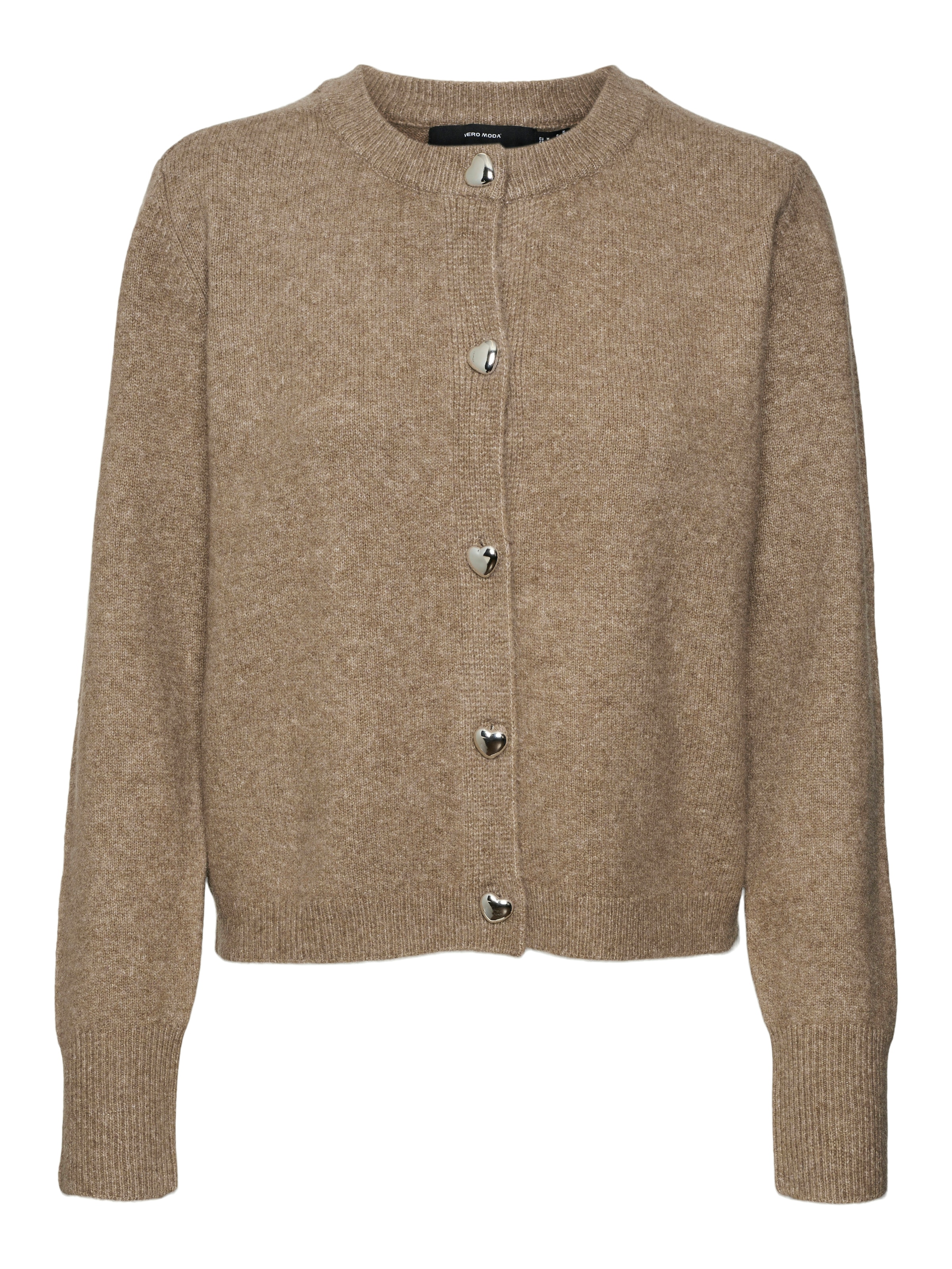 Vero Moda Strickjacke »VMFIONA LS SHORT BUTTON CARDIGAN GA BOO«